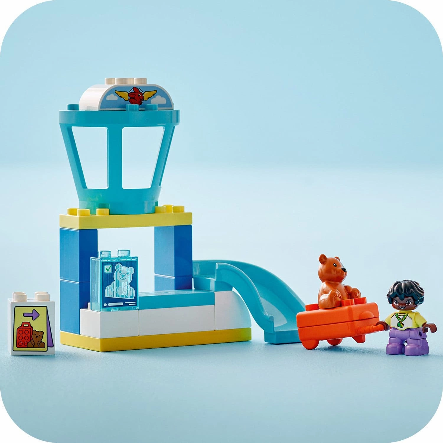 Lego Duplo Town 10443 First Time at the Airport Set for Ages 2 and Up