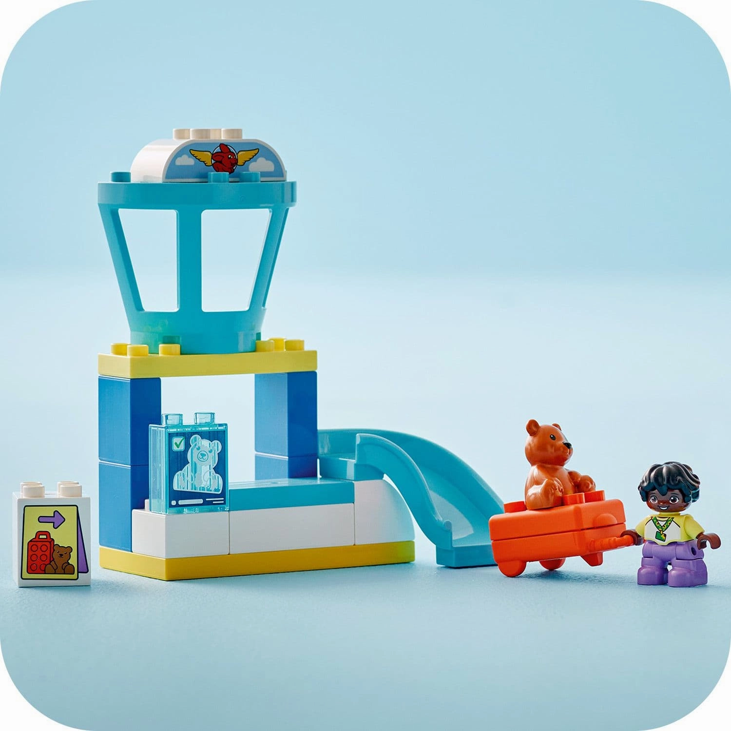 Lego Duplo Town 10443 First Time at the Airport Set for Ages 2 and Up
