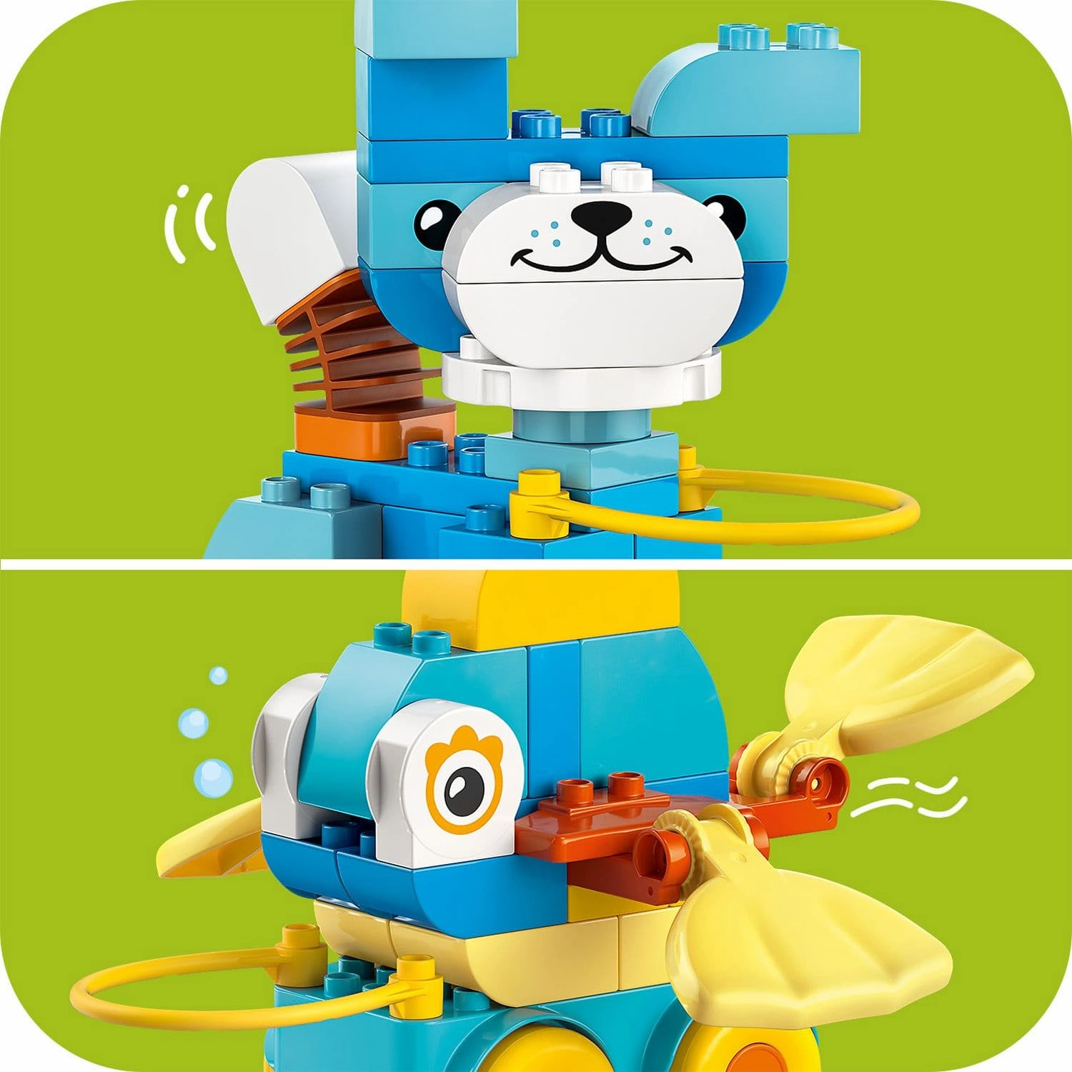Lego Duplo Town 10448 3 in 1 Animals on Wheels Set for Ages 2 and Up