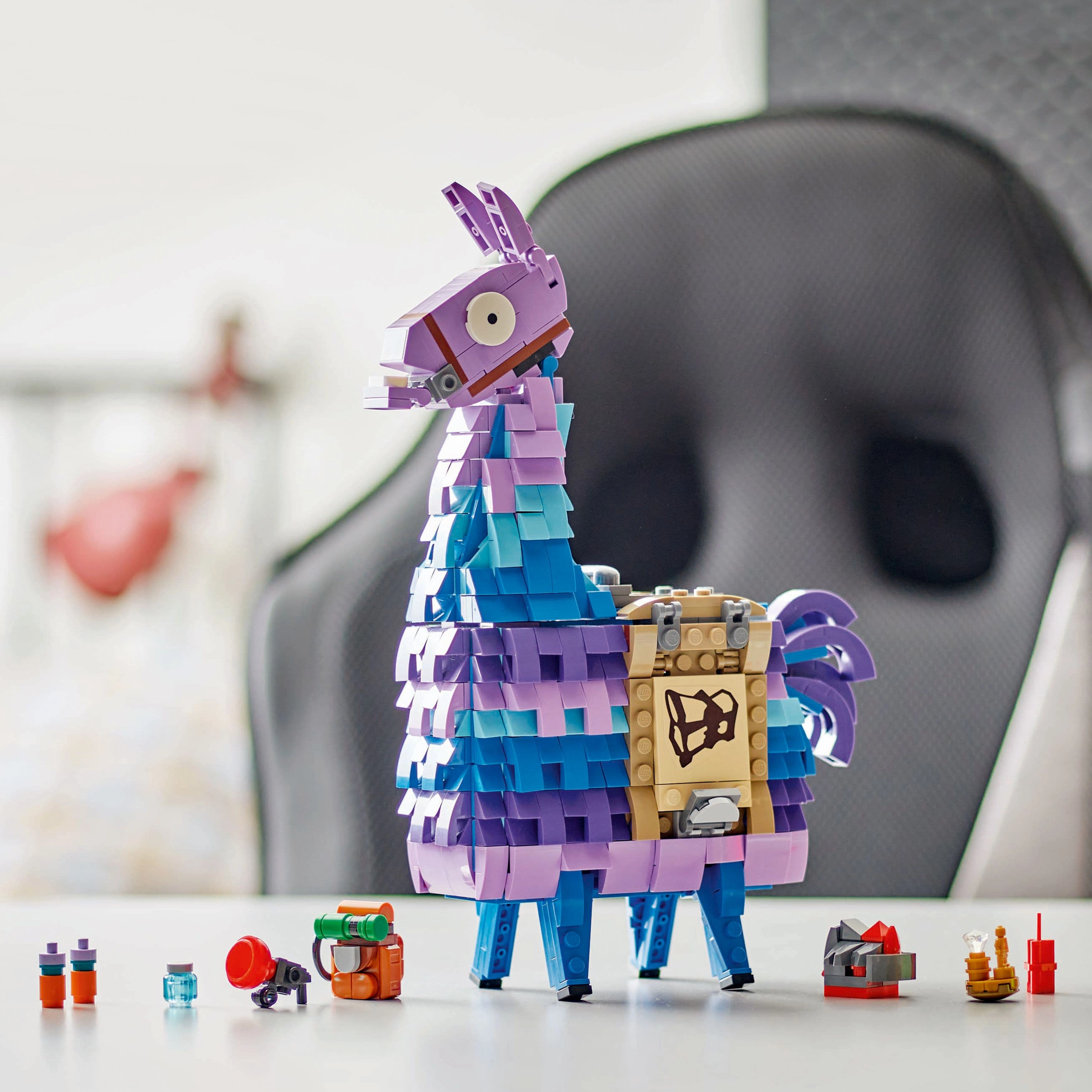 Lego Fortnite 77071 Supply Llama Video Game Playset for Ages 12 and Up