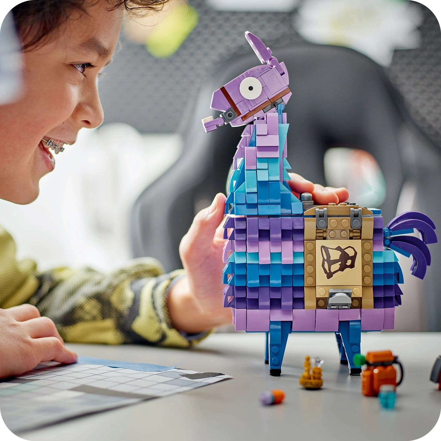 Lego Fortnite 77071 Supply Llama Video Game Playset for Ages 12 and Up