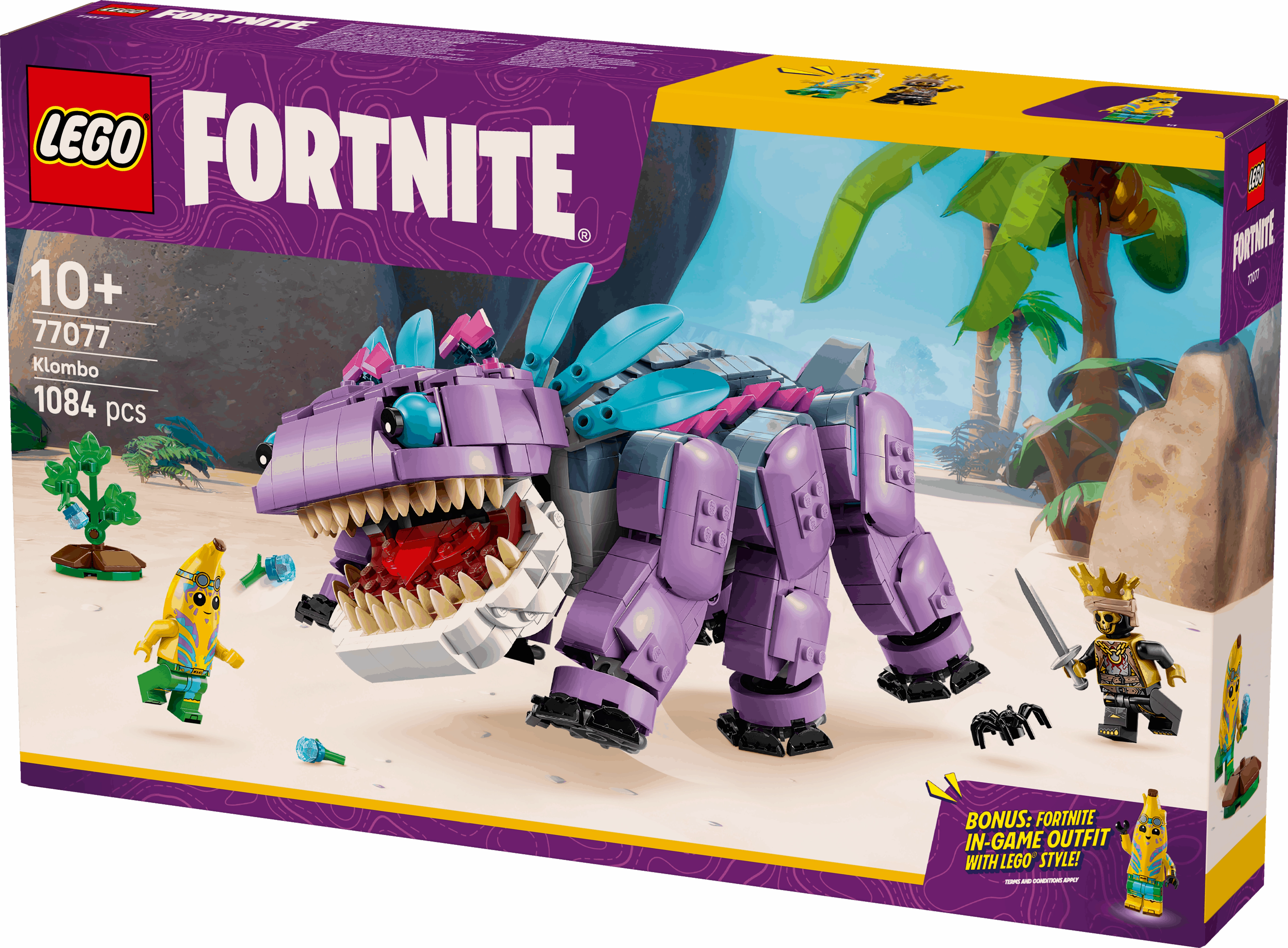 Lego Fortnite 77077 Klombo Buildable Toy Playset for Ages 10 and Up
