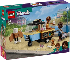 Lego Friends 42606 Mobile Bakery Food Cart Toy Playset for Ages 6 & Up