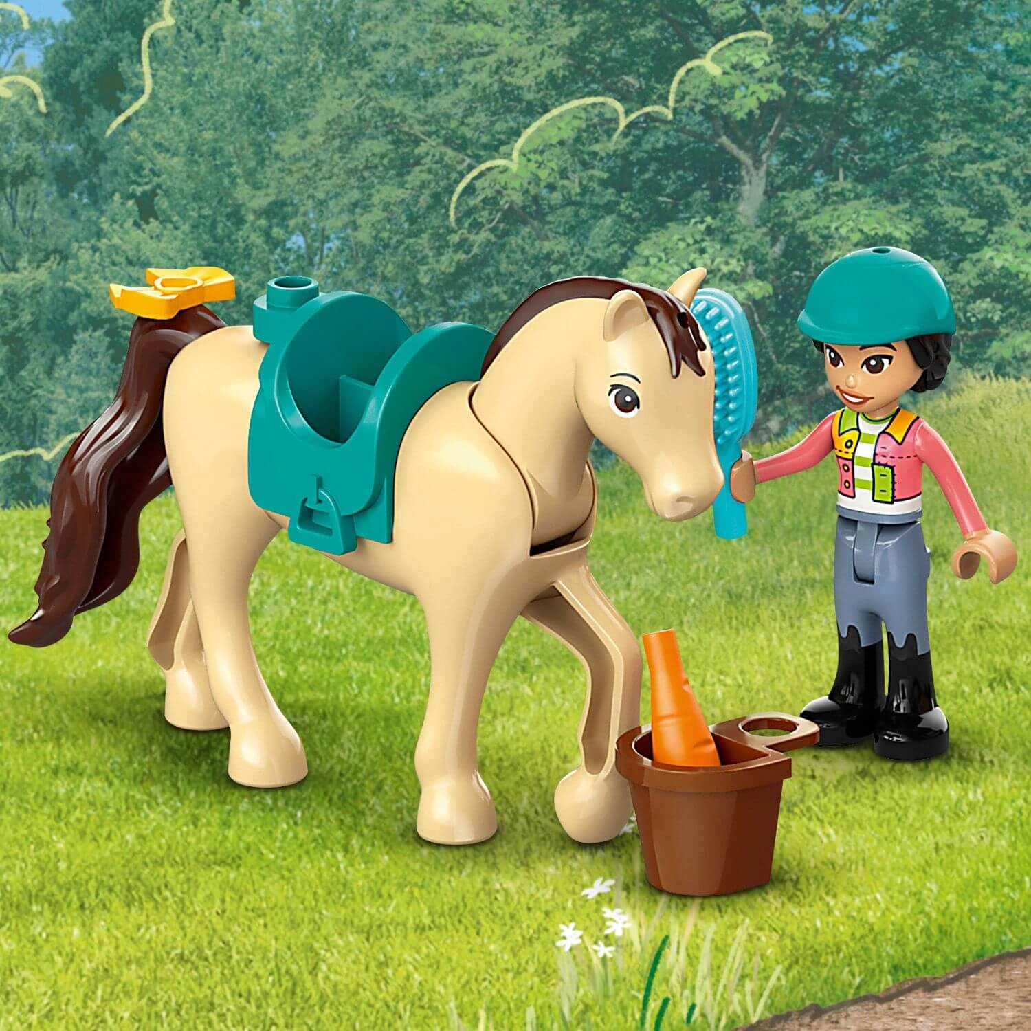 Lego Friends 42634 Horse & Pony Trailer Toy Playset for Ages 4 and Up