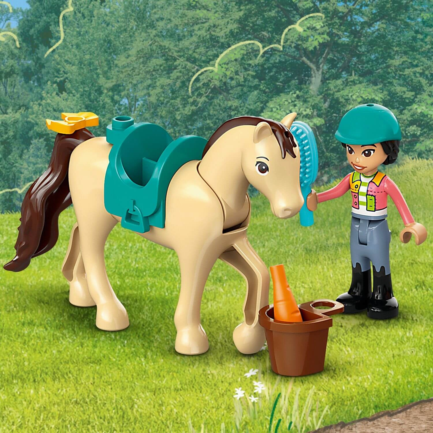Lego Friends 42634 Horse & Pony Trailer Toy Playset for Ages 4 and Up