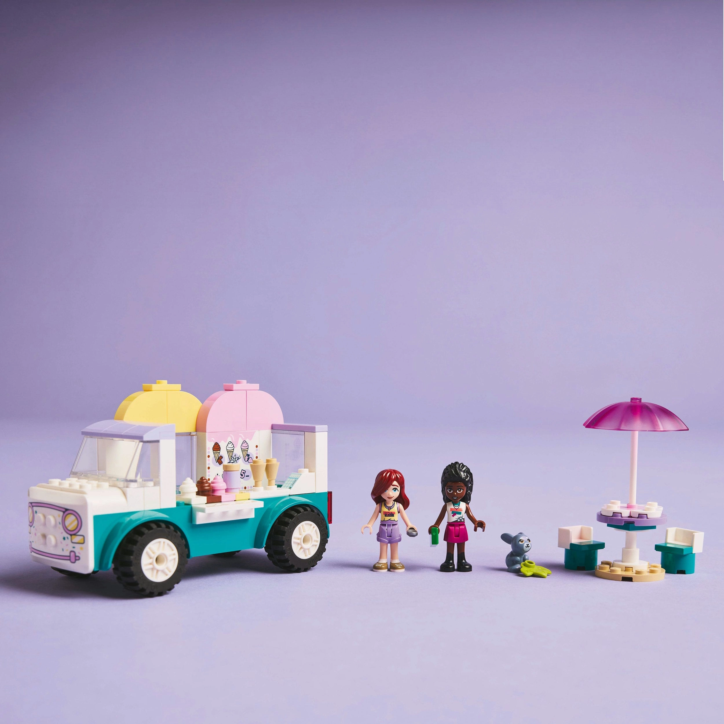 Lego Friends 42644 Heartlake City Ice Cream Truck Playset for Ages 4 