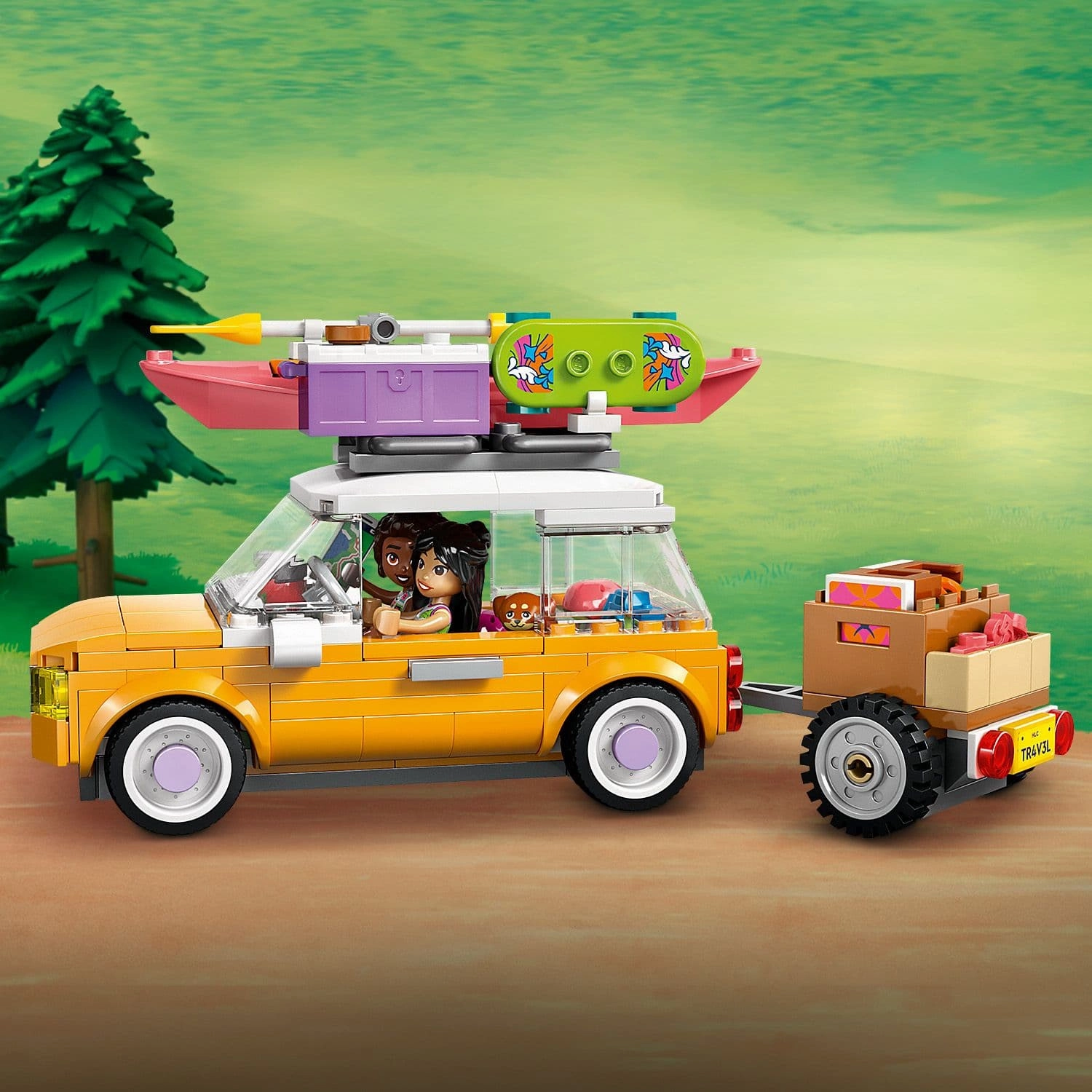 Lego Friends 42659 Friendship Road-Trip Travel Car for Ages 6 and Up