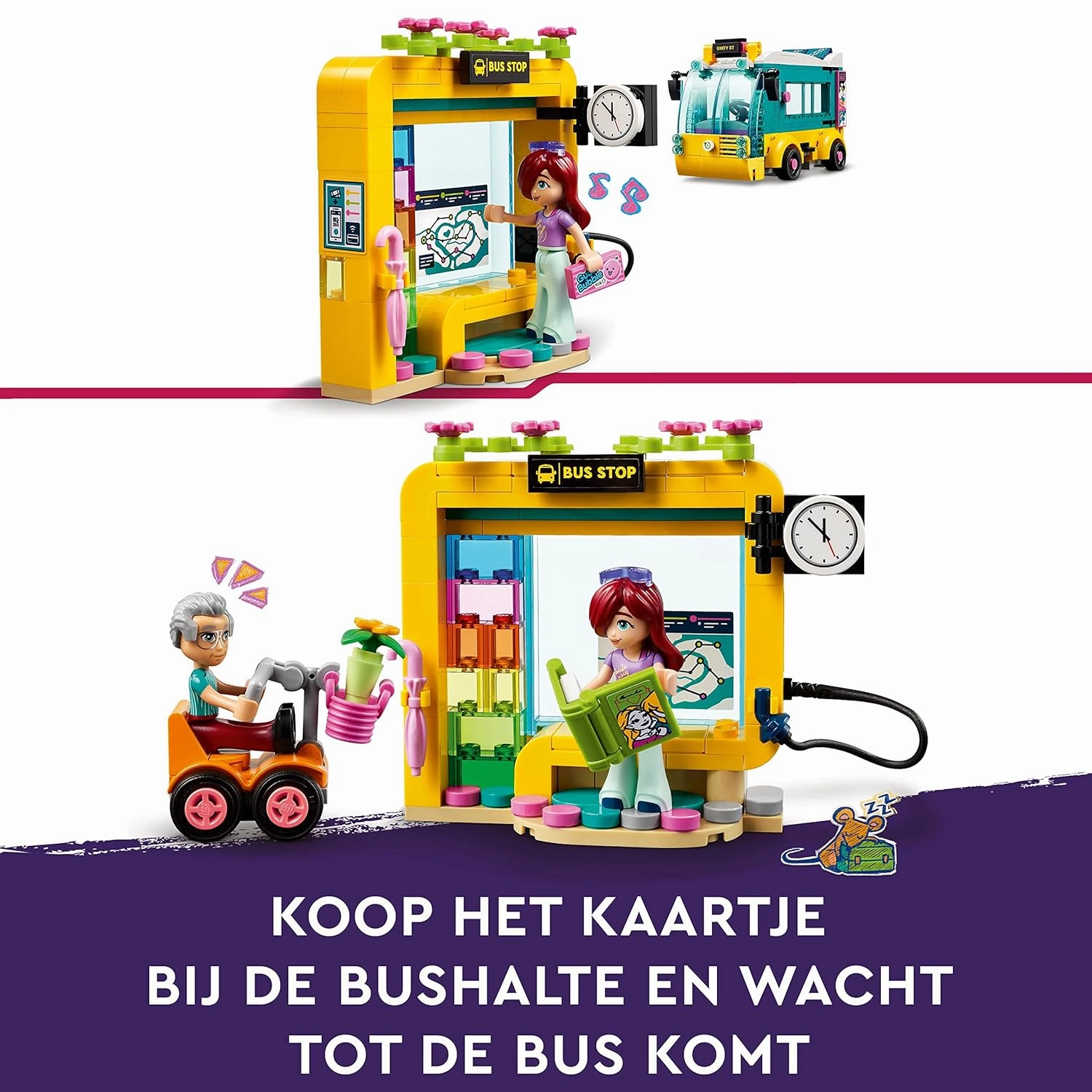 LEGO Friends Heartlake City Bus Building Kit For Ages 7 
