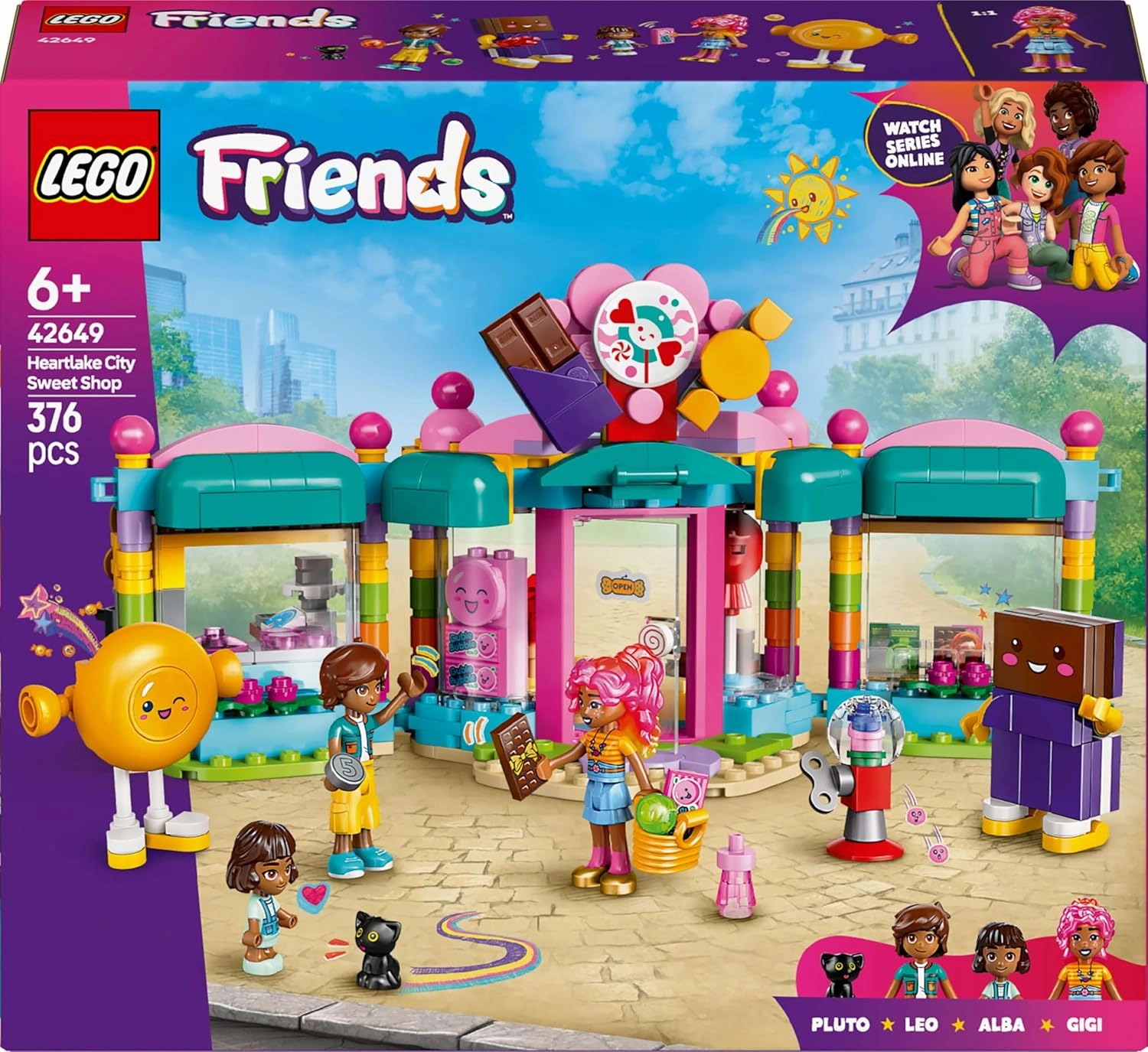 LEGO Friends Heartlake City Candy Store Building Kit For Ages 6 