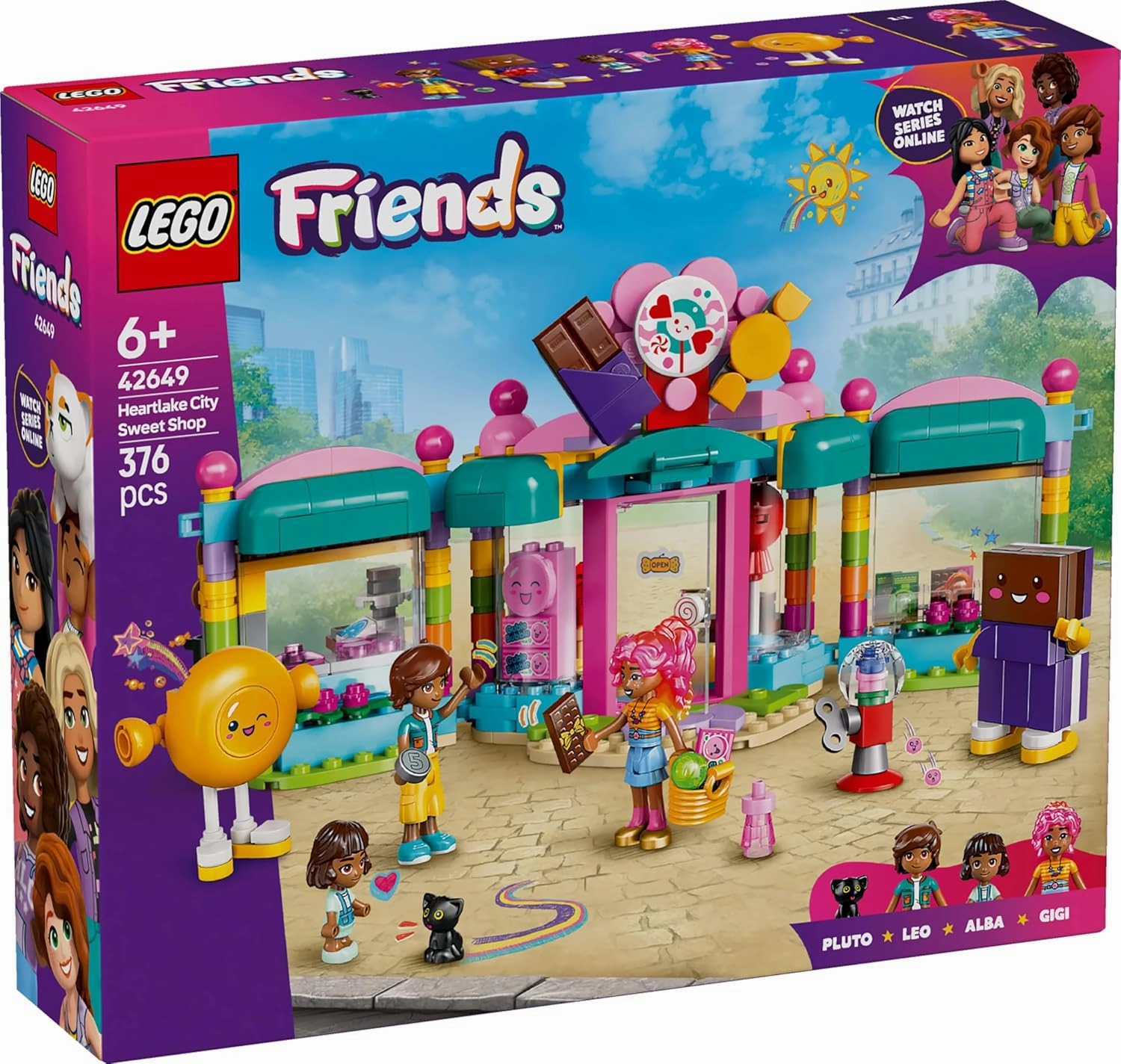 LEGO Friends Heartlake City Candy Store Building Kit For Ages 6 