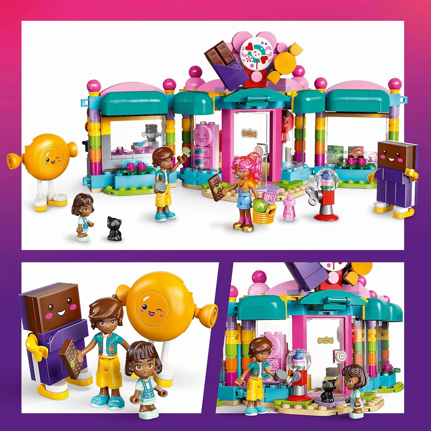 LEGO Friends Heartlake City Candy Store Building Kit For Ages 6 