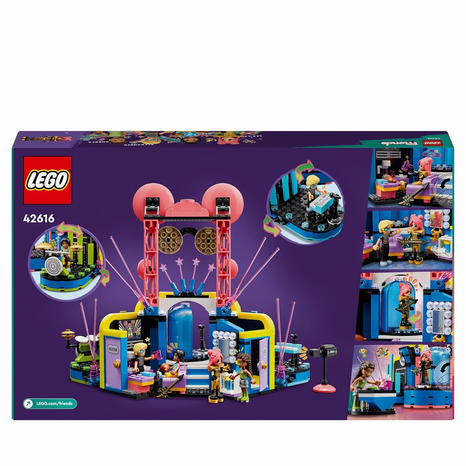 LEGO Friends Heartlake City Music Talent Show Building Kit For Ages 7 