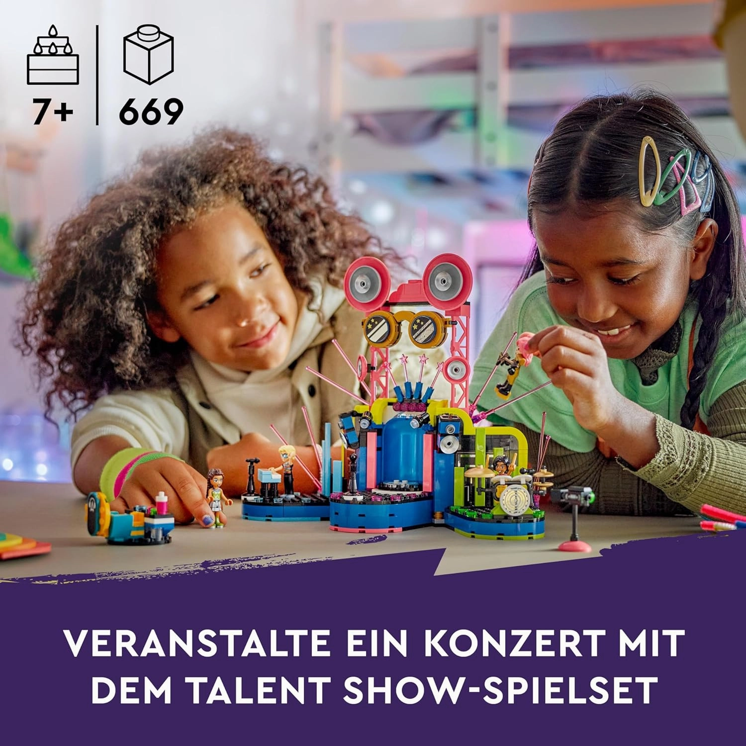 LEGO Friends Heartlake City Music Talent Show Building Kit For Ages 7 