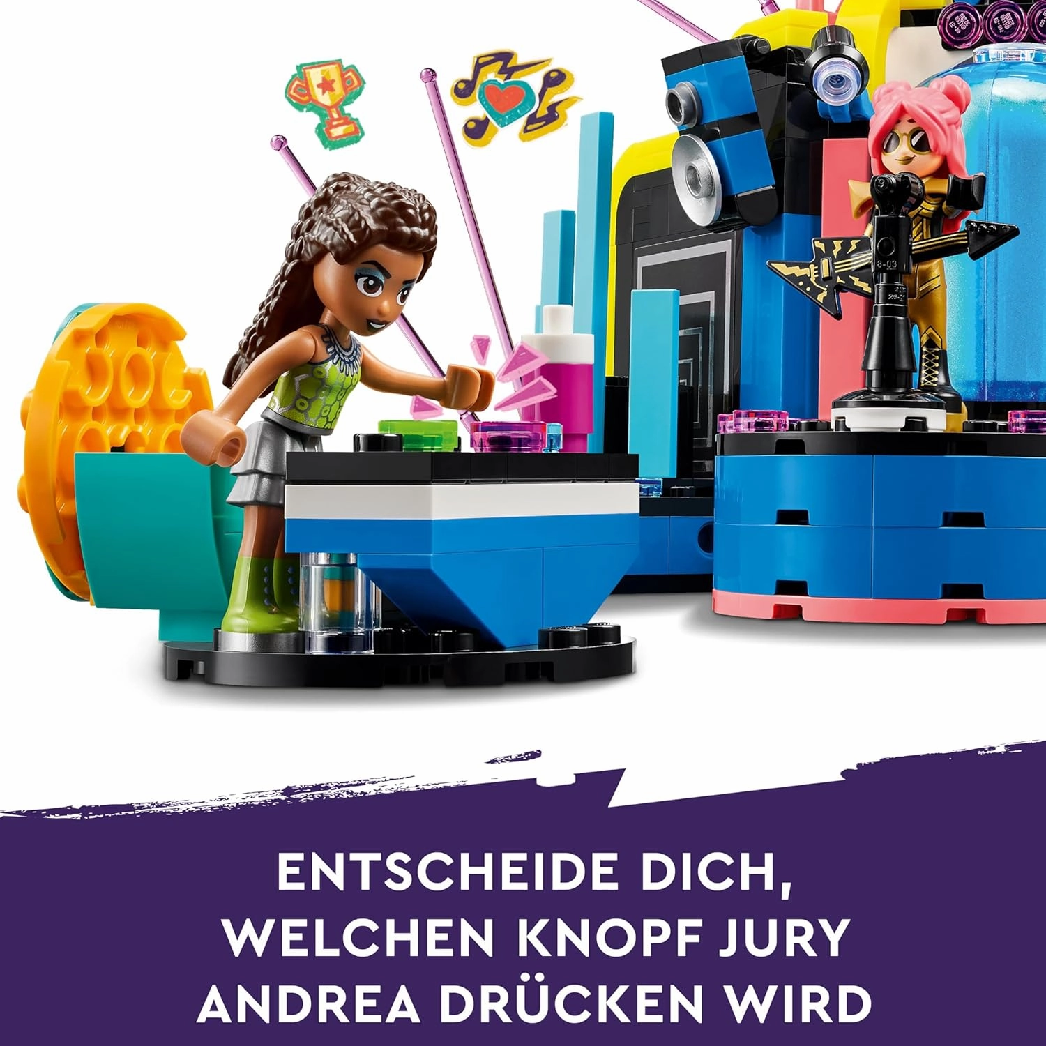 LEGO Friends Heartlake City Music Talent Show Building Kit For Ages 7 