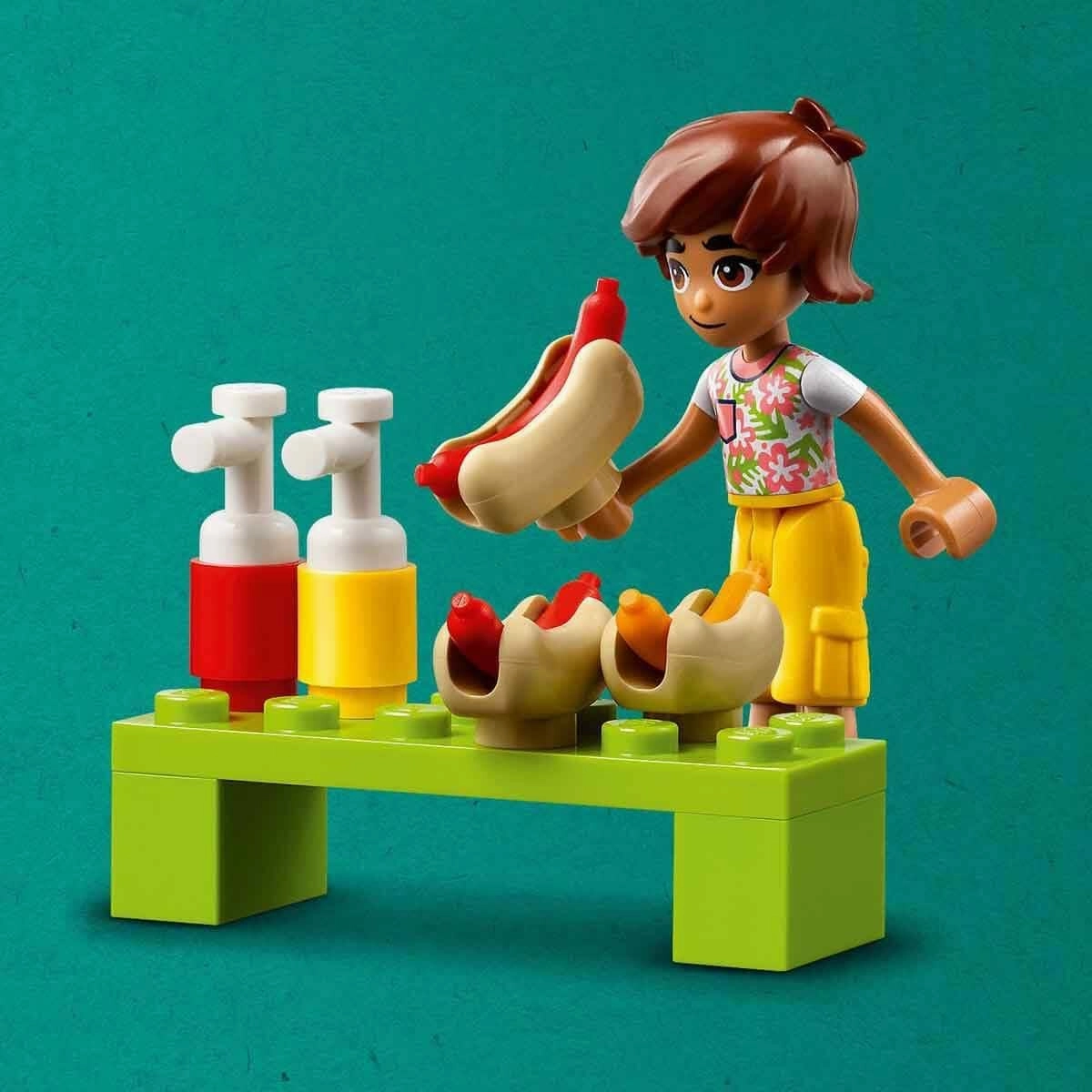 LEGO Friends Hot Dog Food Truck Building Kit For Ages 4 