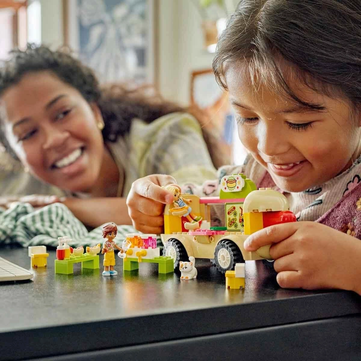 LEGO Friends Hot Dog Food Truck Building Kit For Ages 4 