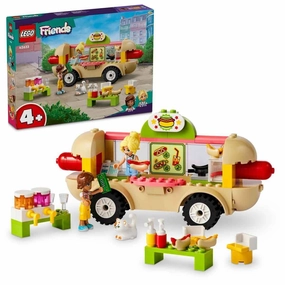 LEGO Friends Hot Dog Food Truck Building Kit For Ages 4 