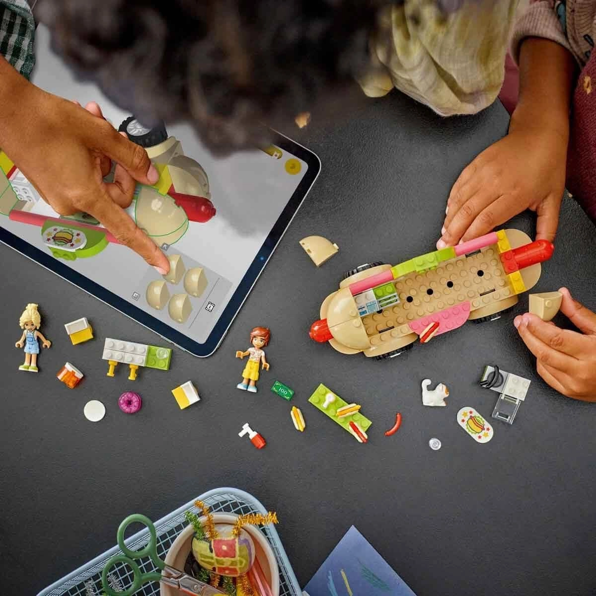 LEGO Friends Hot Dog Food Truck Building Kit For Ages 4 