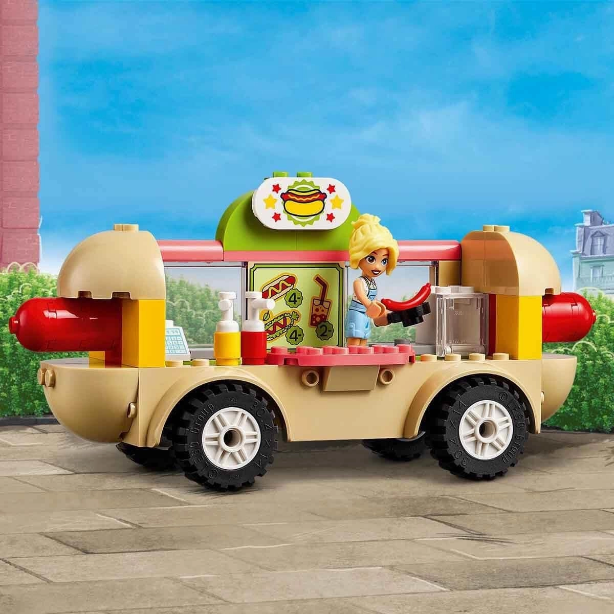 LEGO Friends Hot Dog Food Truck Building Kit For Ages 4 