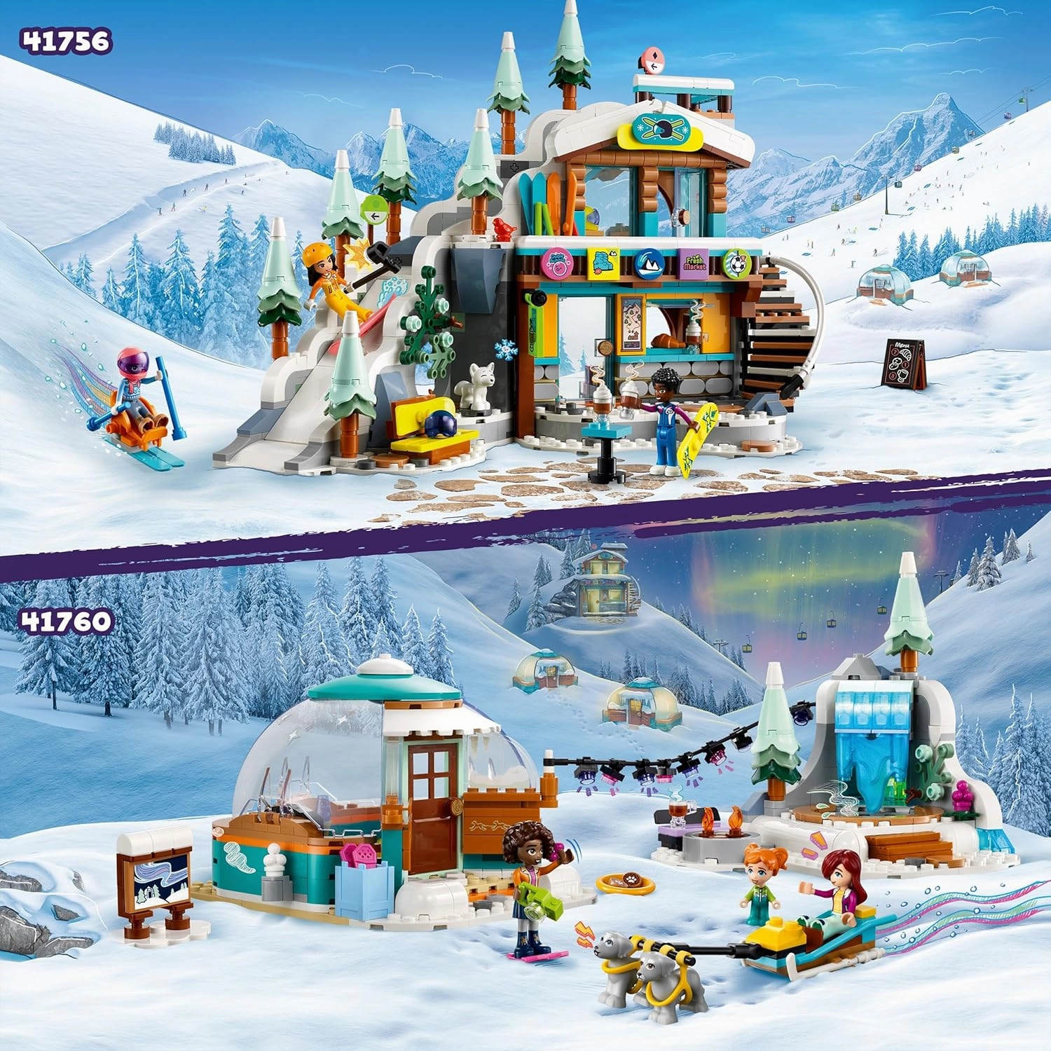 LEGO Friends Igloo Holiday Adventure Building Kit For Ages 8 