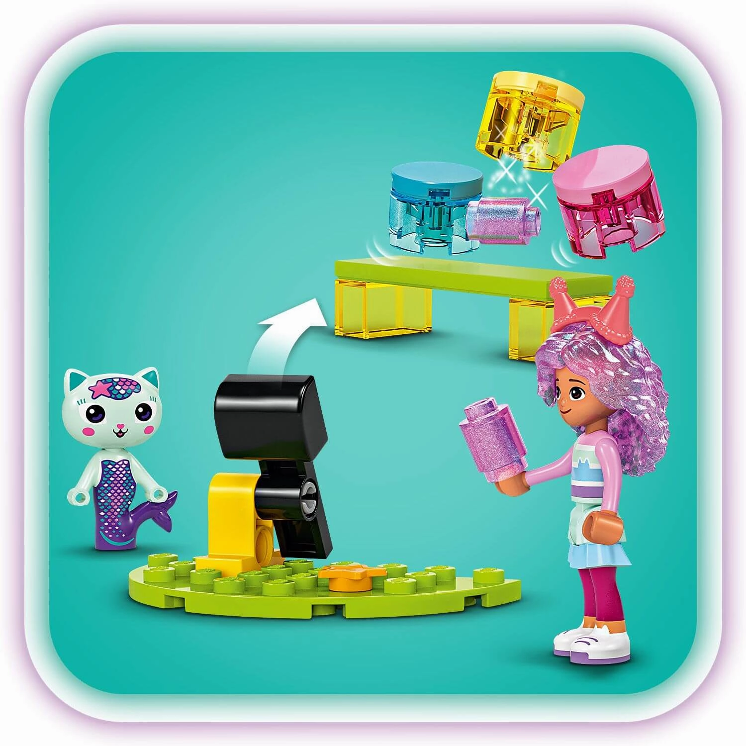 Lego Gabby's Dollhouse 10797 Gabby's Party Room Playset for Ages 4 