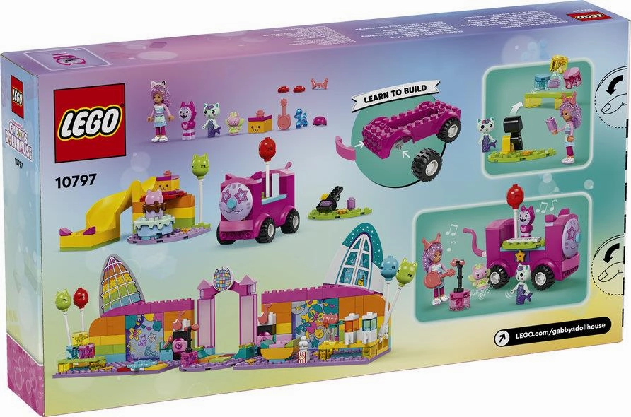 Lego Gabby's Dollhouse 10797 Gabby's Party Room Playset for Ages 4 