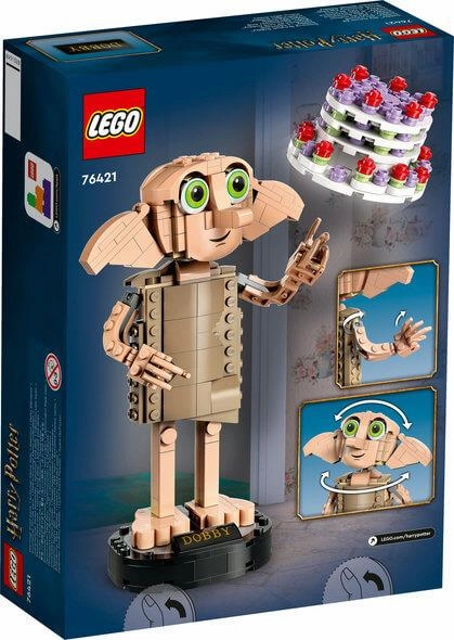 Lego Harry Potter 76421 Dobby The House Elf Model for Ages 8 and Up