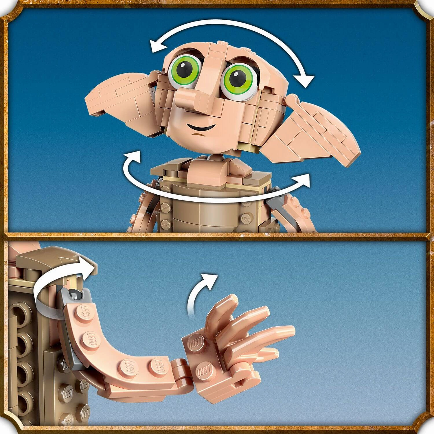 Lego Harry Potter 76421 Dobby The House Elf Model for Ages 8 and Up