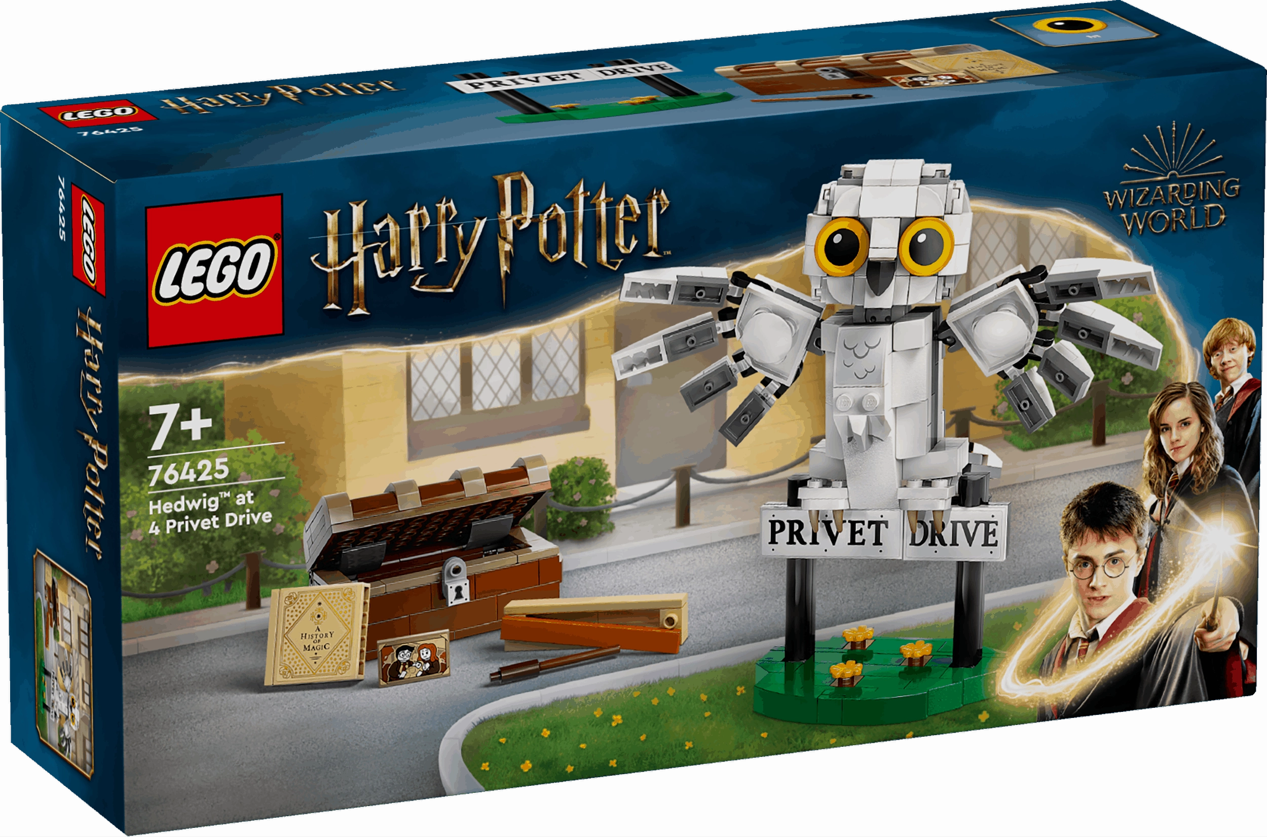 Lego Harry Potter 76425 Hedwig at 4 Privet Drive Toy for Ages 7 and Up