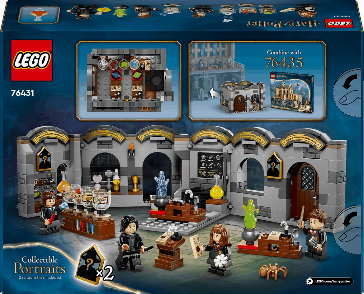 Lego Harry Potter 76431 Hogwarts Castle: Potions Class for Ages 8 & Up