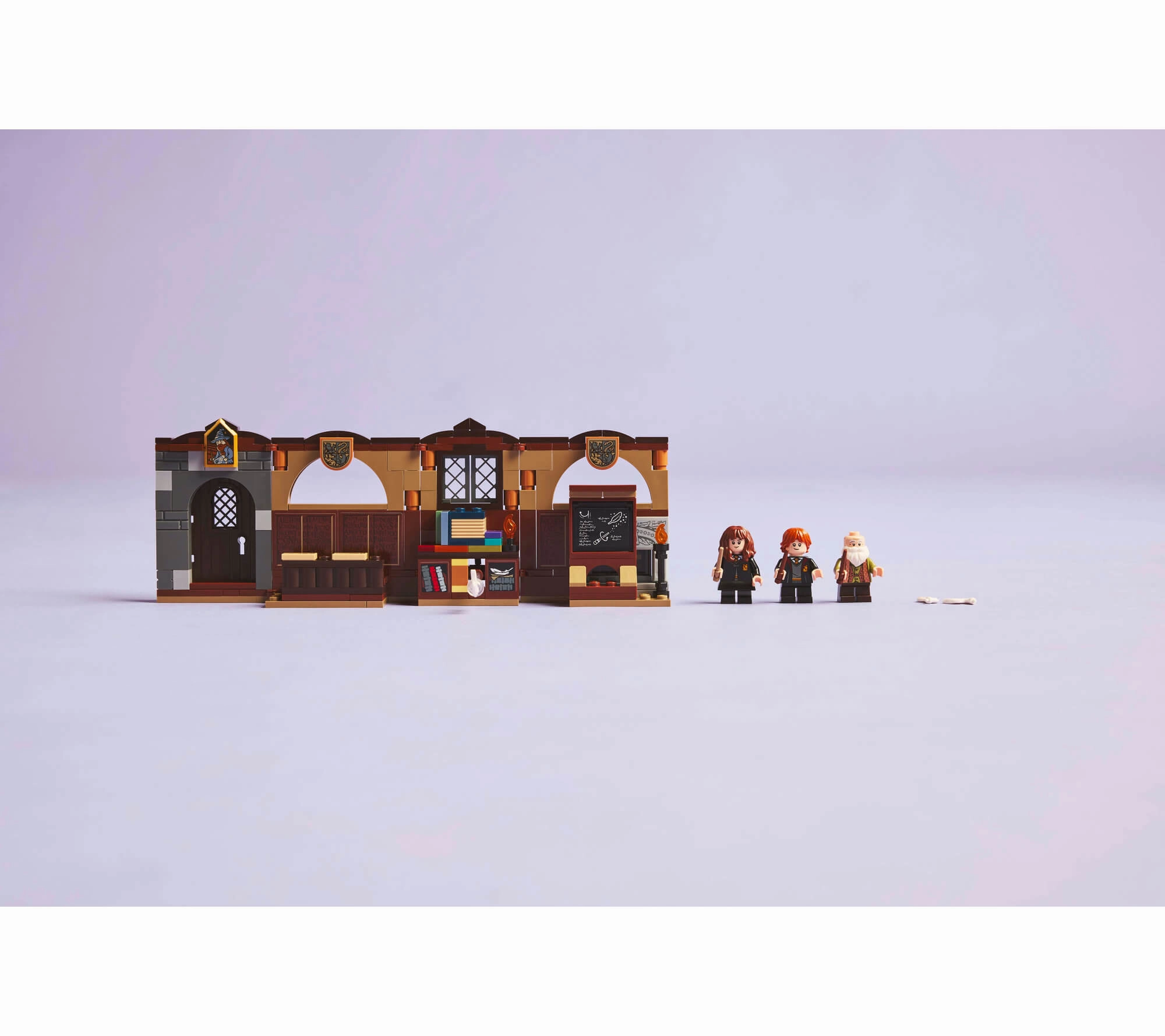 LEGO Harry Potter Hogwarts Castle Charms Class Set, Wizard Toy for Kids 76442