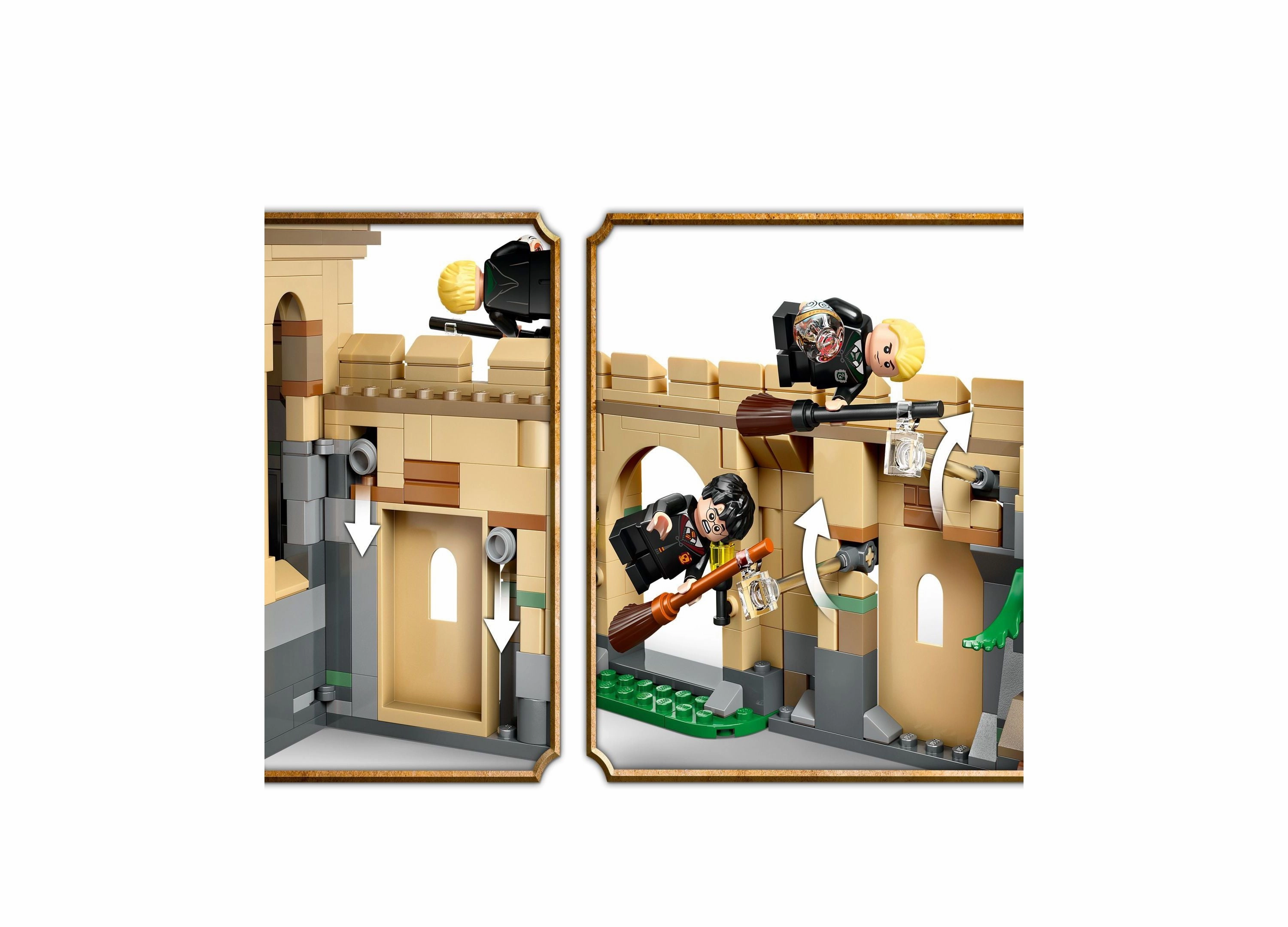 LEGO Harry Potter Hogwarts Castle Flying Lessons Building Set 76447 - 651 Pieces