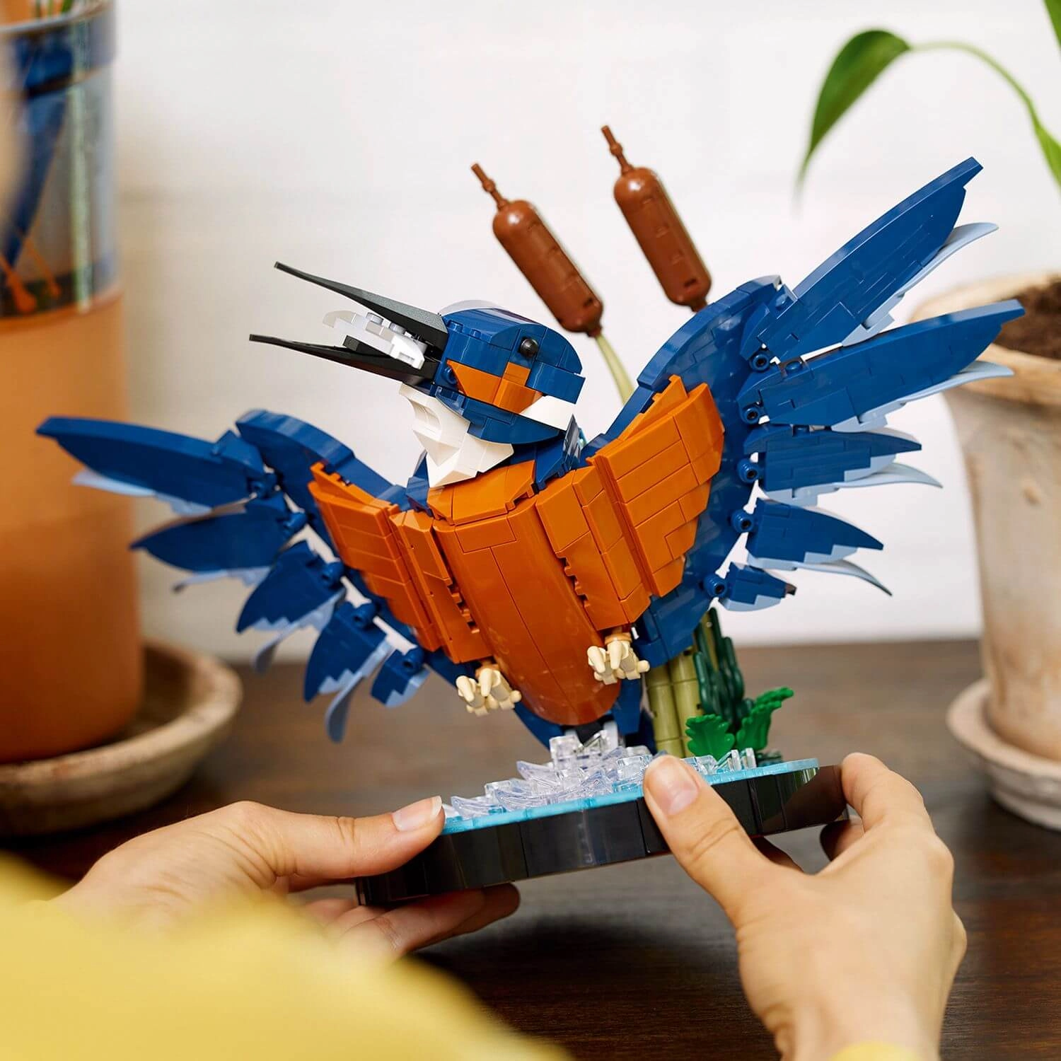 Lego Icons 10331 Kingfisher Bird Model Set for Adults Ages 18 and Up