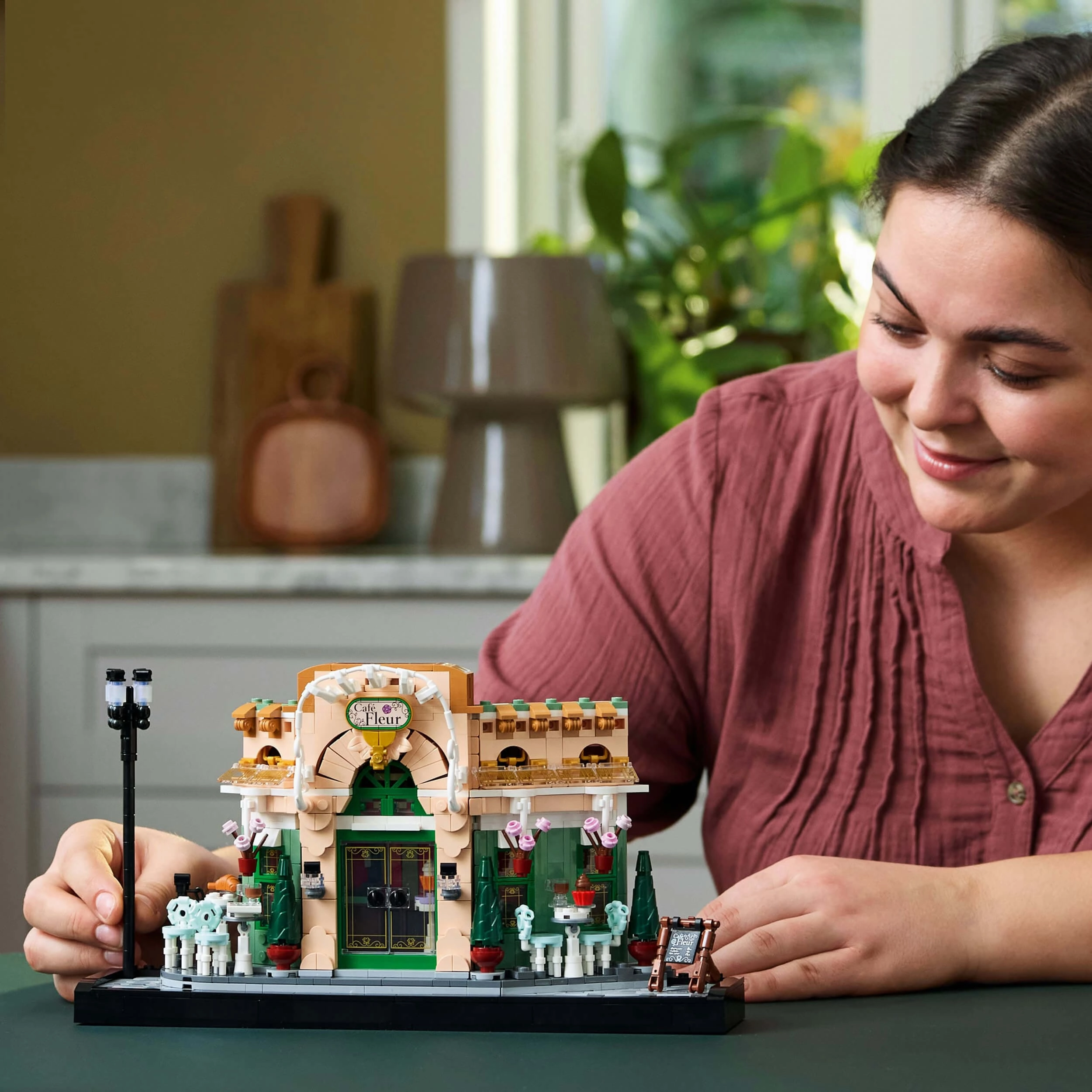 Lego Icons 10362 French Cafe Building Set for Adults Ages 18 and Up