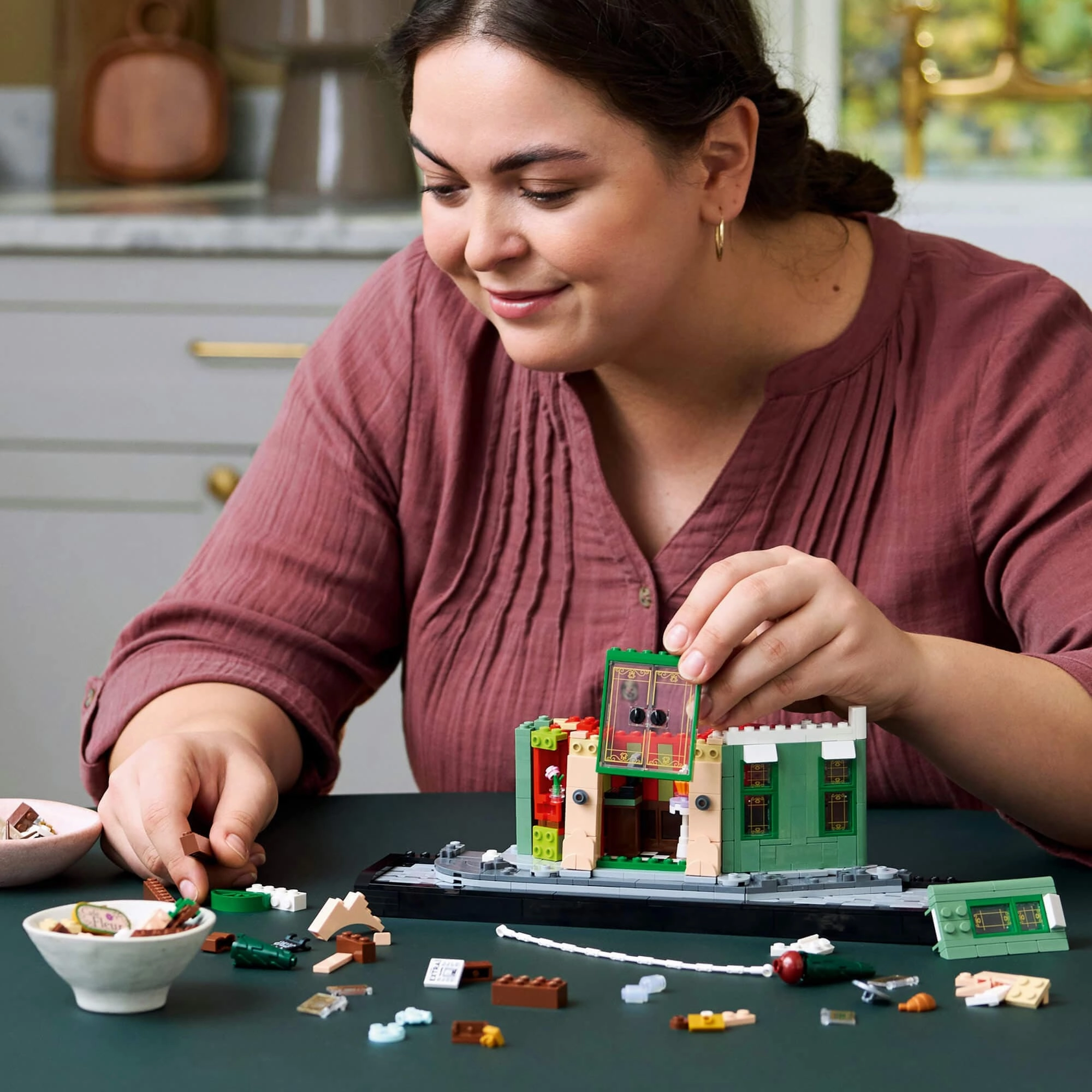 Lego Icons 10362 French Cafe Building Set for Adults Ages 18 and Up