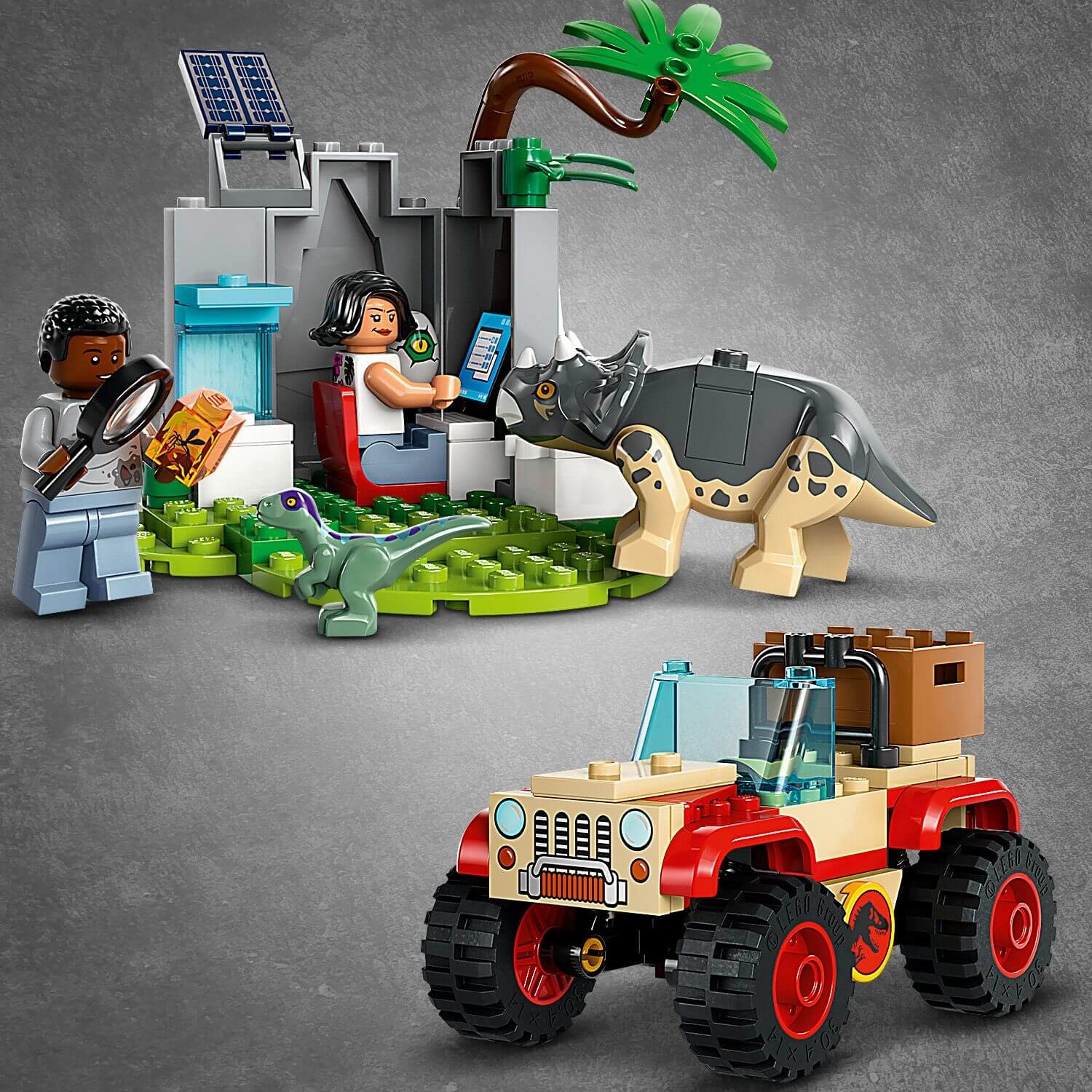 Lego Jurassic World 76963 Baby Dinosaur Rescue Center for Ages 4 & Up