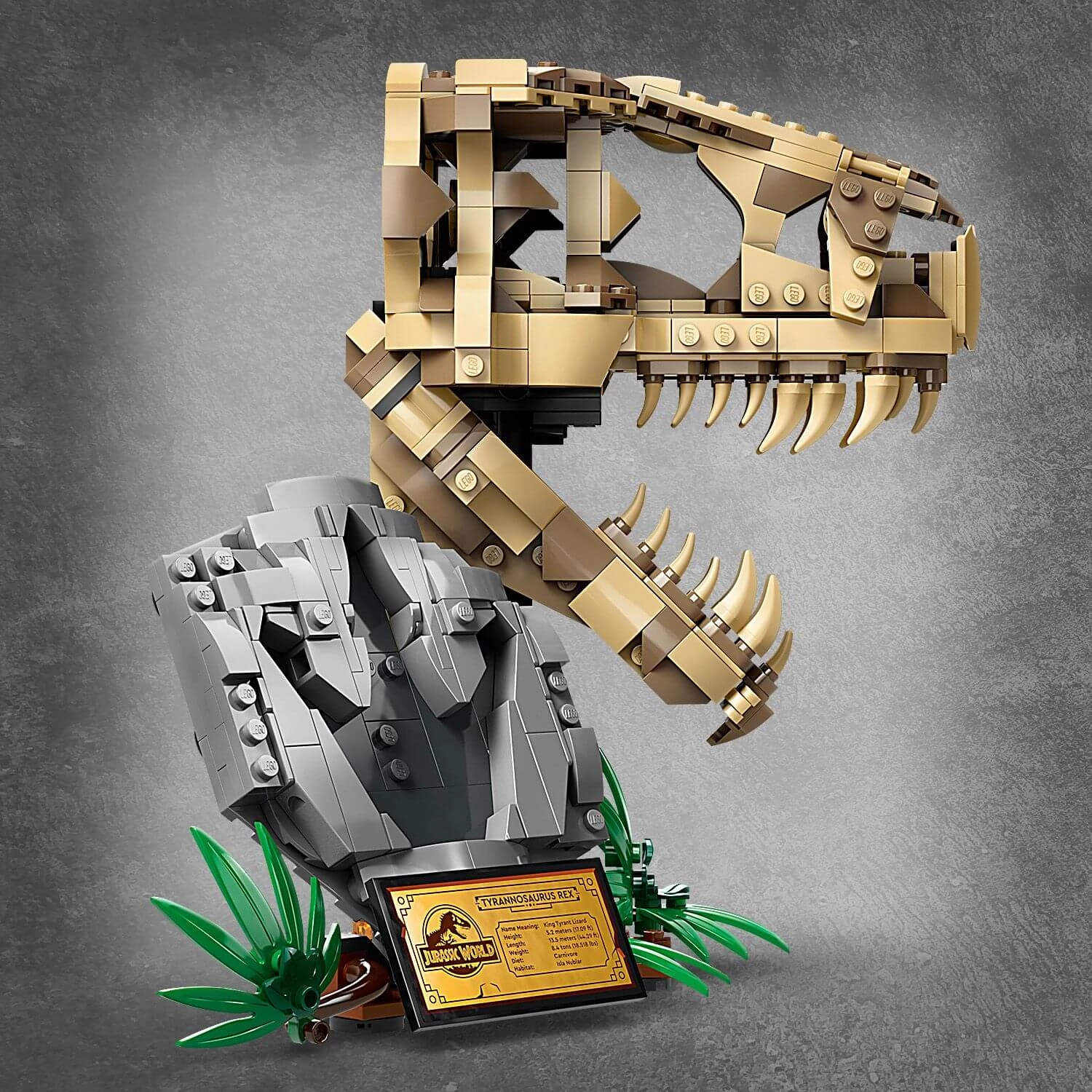 Lego Jurassic World 76964 Dinosaur Fossils: T.rex Skull for Ages 9 
