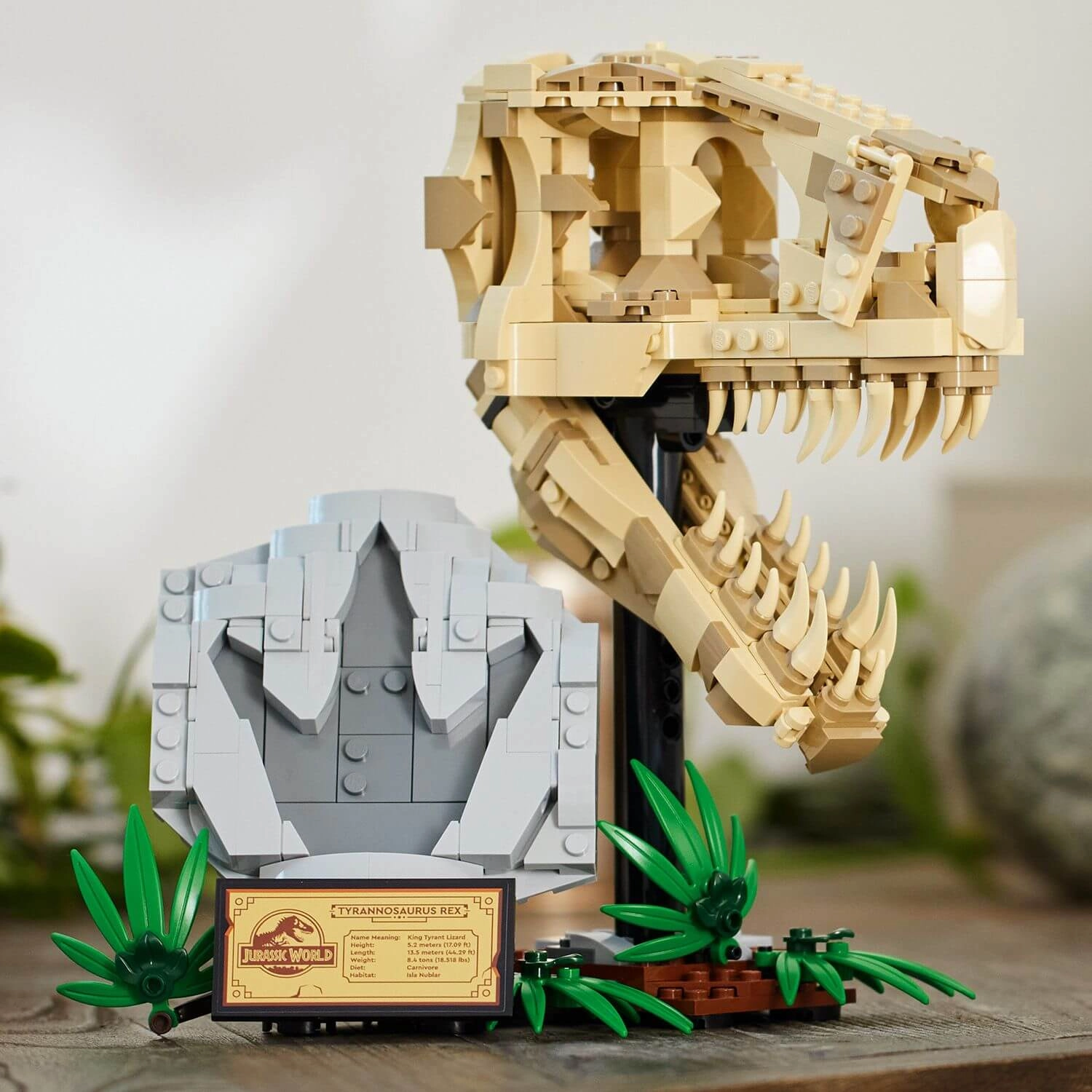 Lego Jurassic World 76964 Dinosaur Fossils: T.rex Skull for Ages 9 