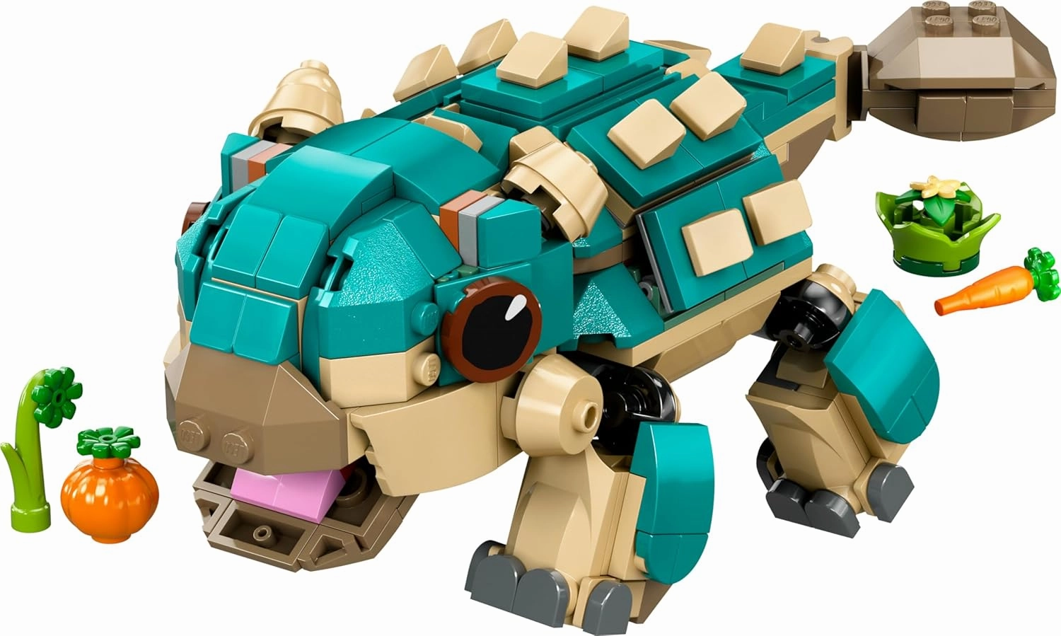 LEGO Jurassic World Baby Bumpy Ankylosaurus Toy Set for Ages 7 