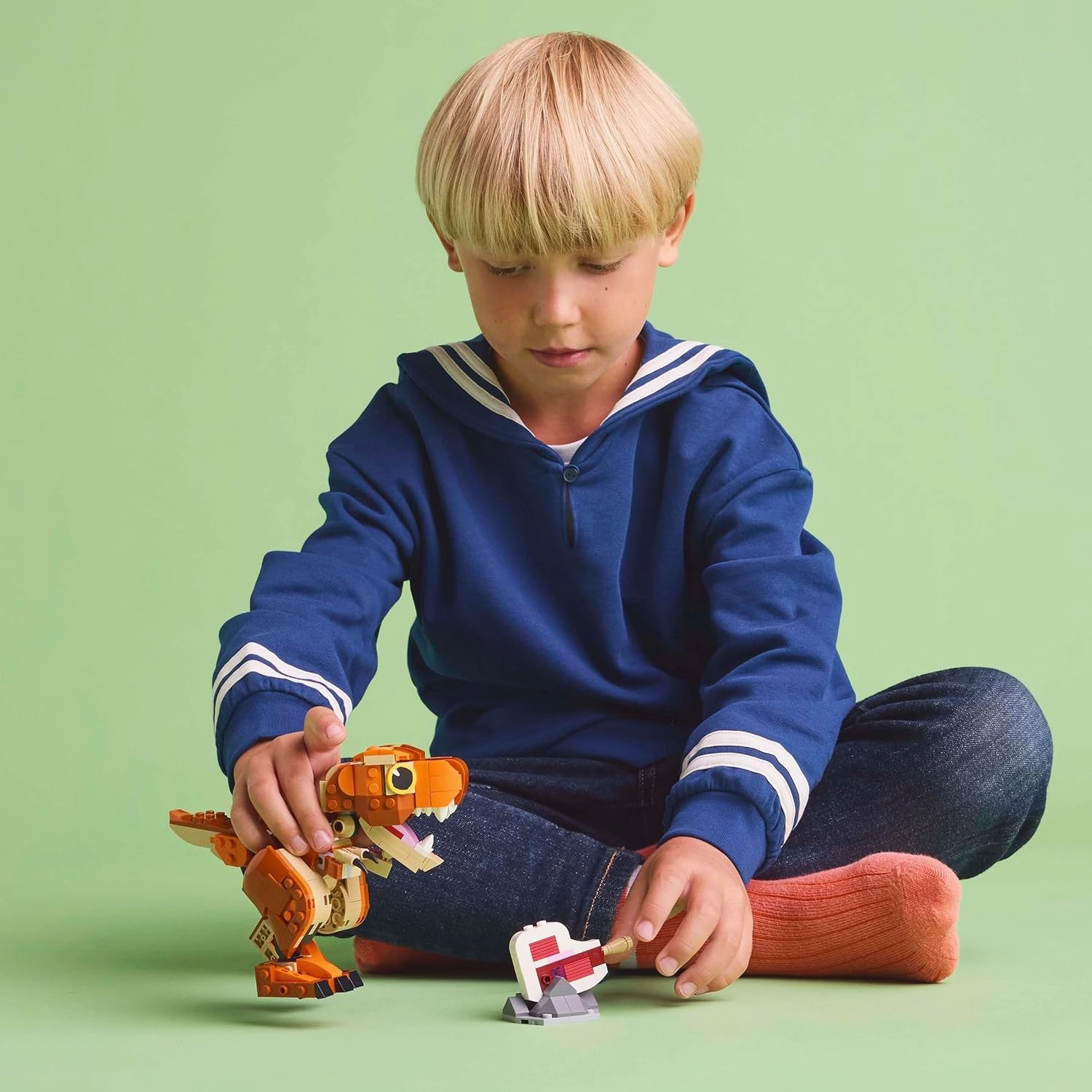 LEGO Jurassic World Little Eatie T-rex Dinosaur Model Building Kit For Ages 7 