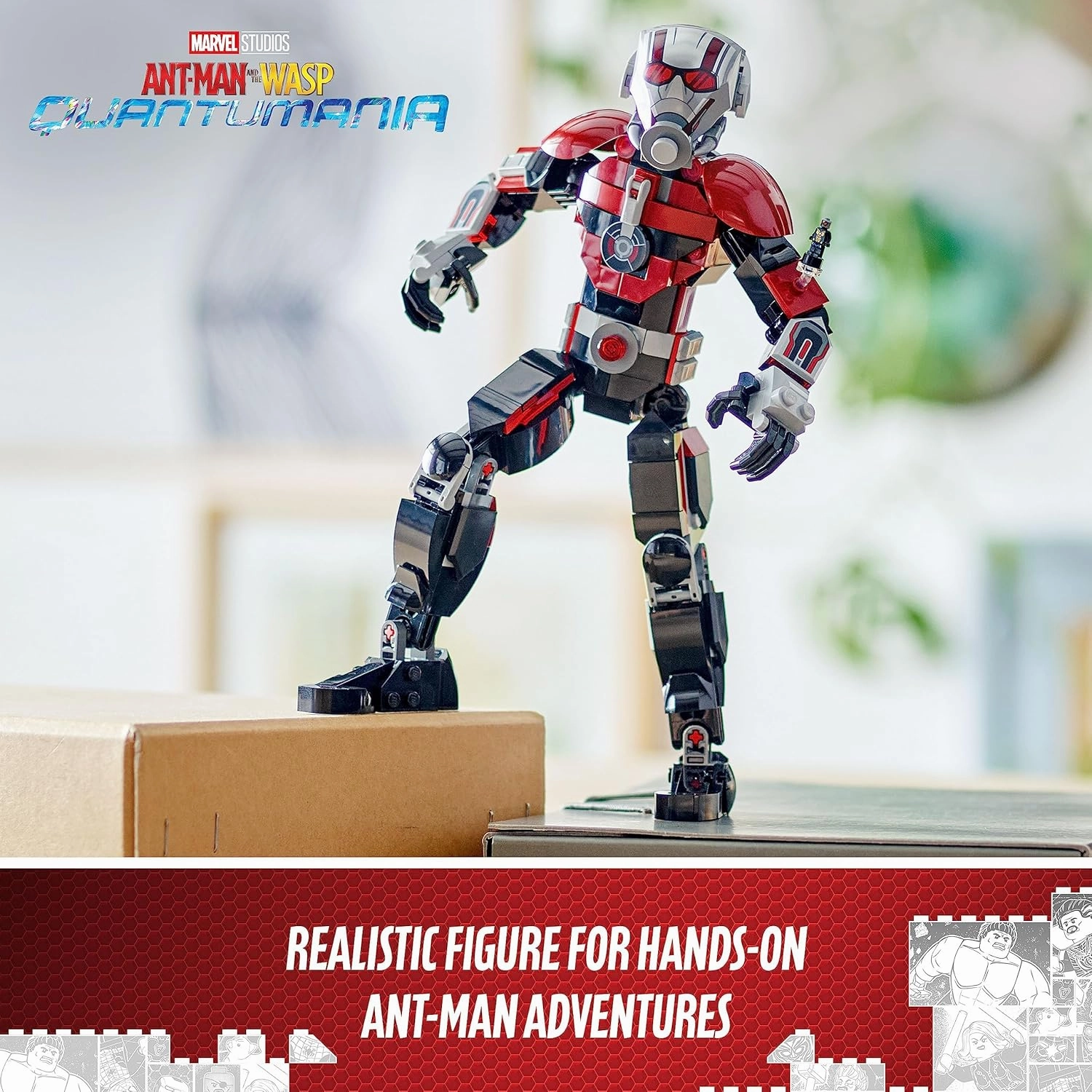 LEGO Marvel Ant-Man Construction Figure Building Kit For Ages 8 