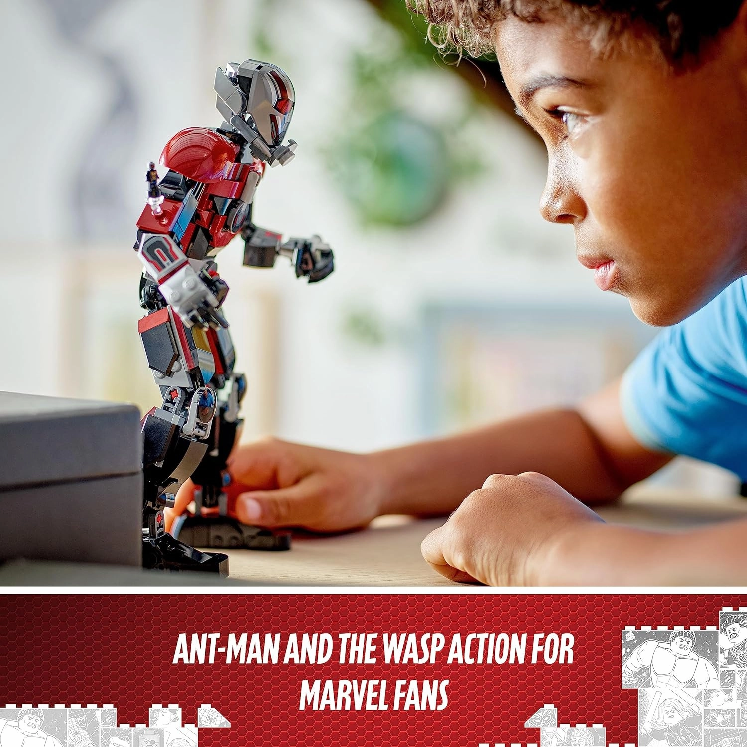 LEGO Marvel Ant-Man Construction Figure Building Kit For Ages 8 