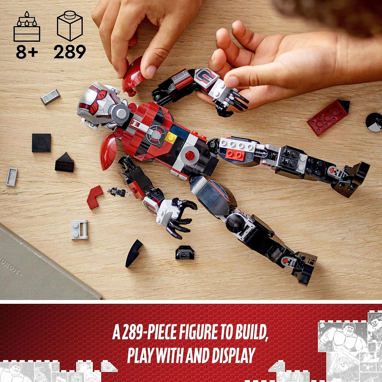 LEGO Marvel Ant-Man Construction Figure Building Kit For Ages 8 