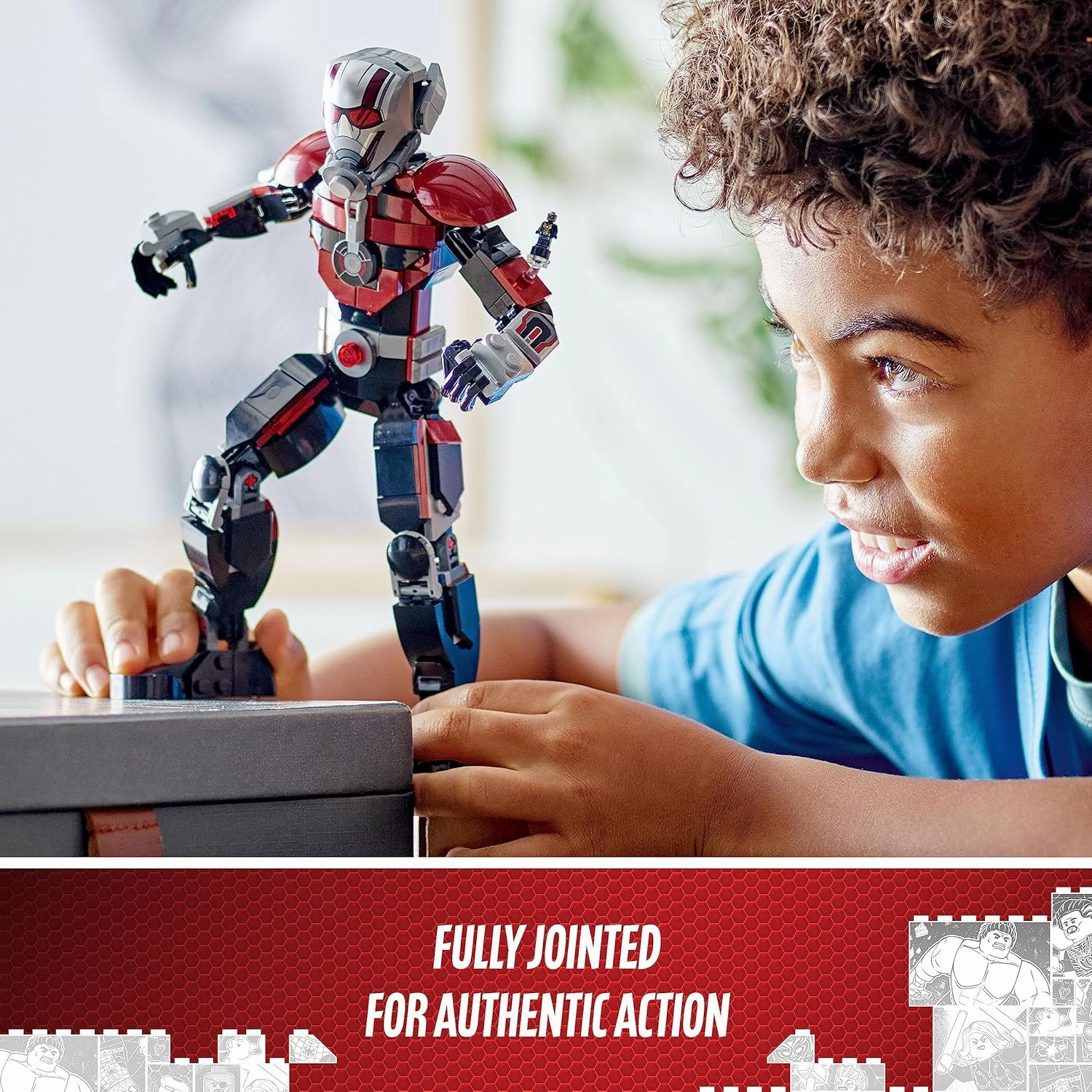 LEGO Marvel Ant-Man Construction Figure Building Kit For Ages 8 