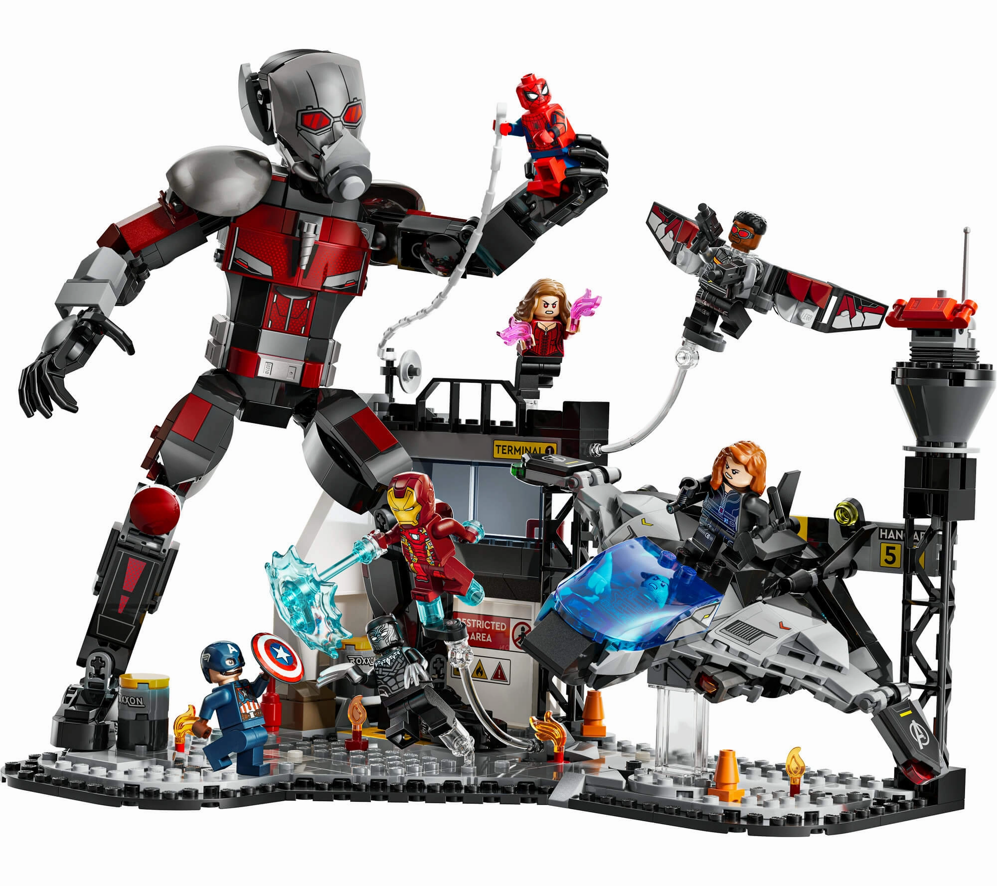 LEGO Marvel Captain America: Civil War 736-Piece Action Battle Playset