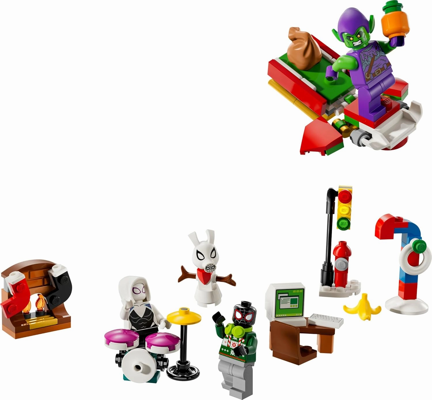 LEGO Marvel Spider-Man 2024 Advent Calendar Building Kit For Ages 7 