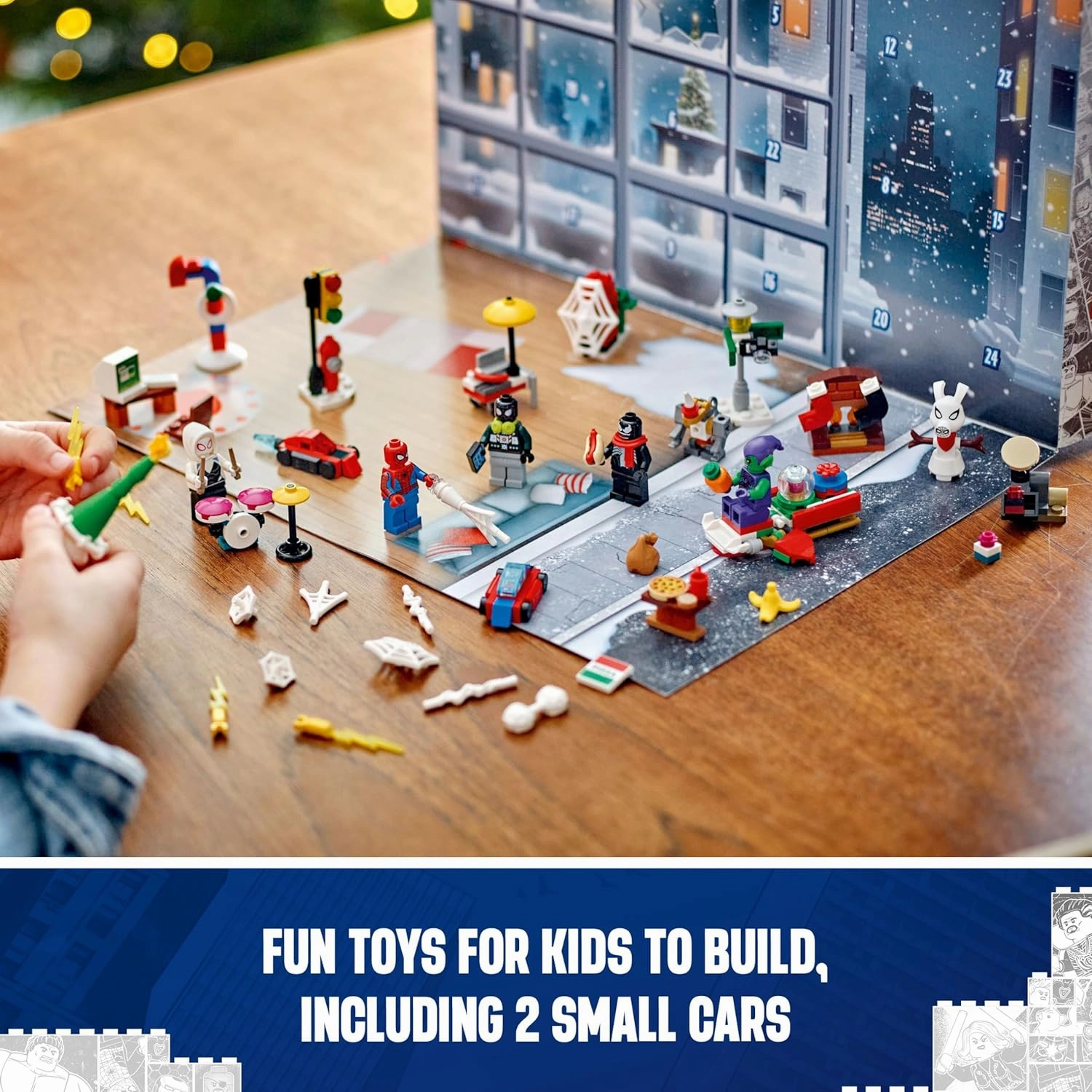 LEGO Marvel Spider-Man 2024 Advent Calendar Building Kit For Ages 7 