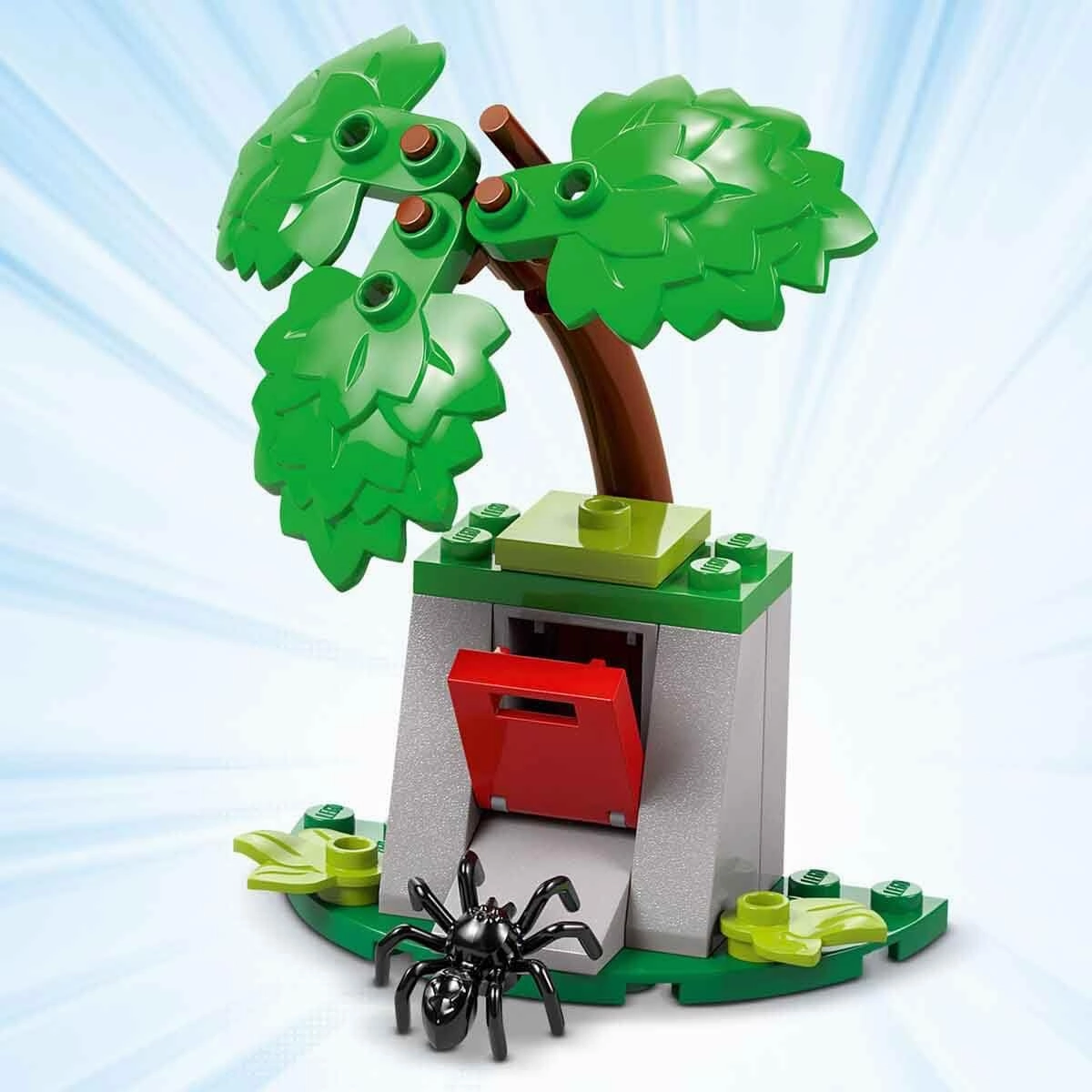 LEGO Marvel Spidey and His Amazing Friends Spin and Electro Dinosaur Vehicle Chase Building Kit For Ages 4 