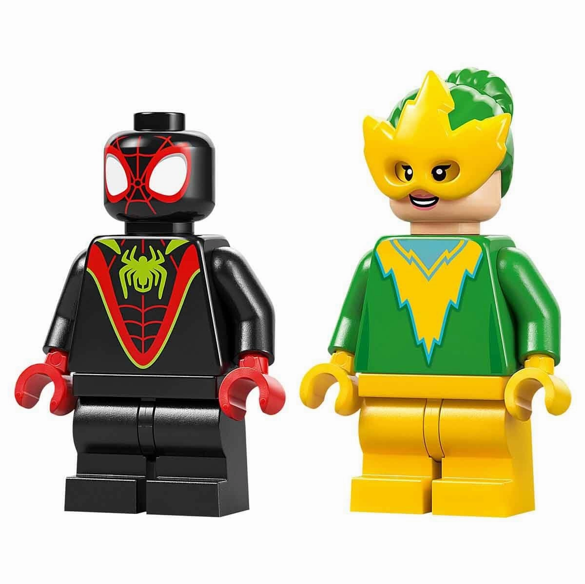 LEGO Marvel Spidey and His Amazing Friends Spin and Electro Dinosaur Vehicle Chase Building Kit For Ages 4 