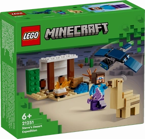 Lego Minecraft 21251 Steve's Desert Expedition Playset for Ages 6 & Up